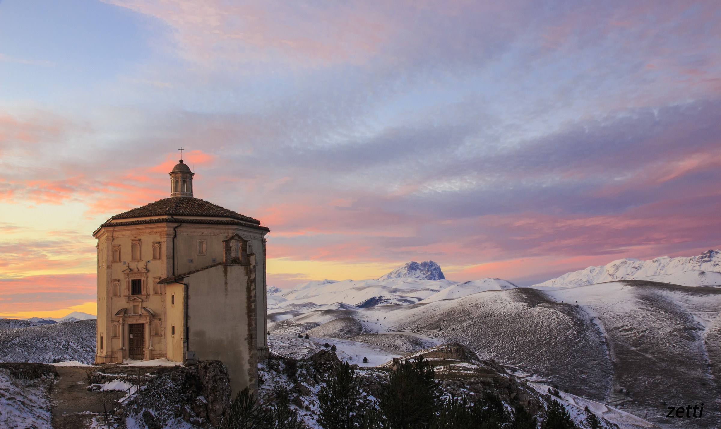 Church of Santa Maria della Pietà, Rocca Calascio (Aq...