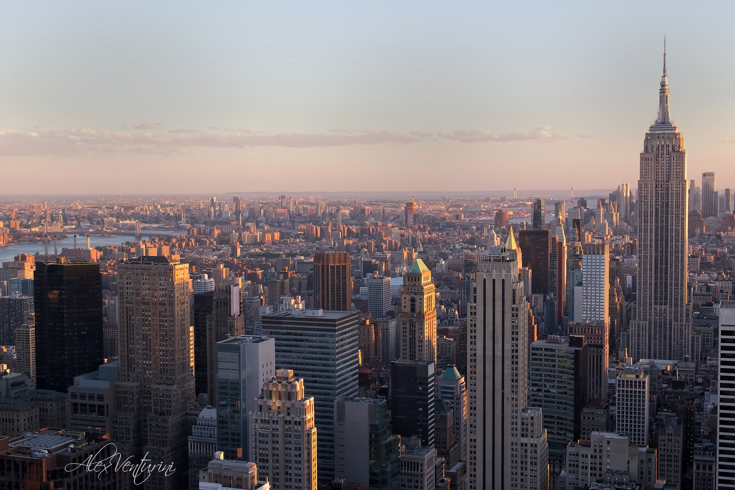 Ny - top of the rock - empire state building