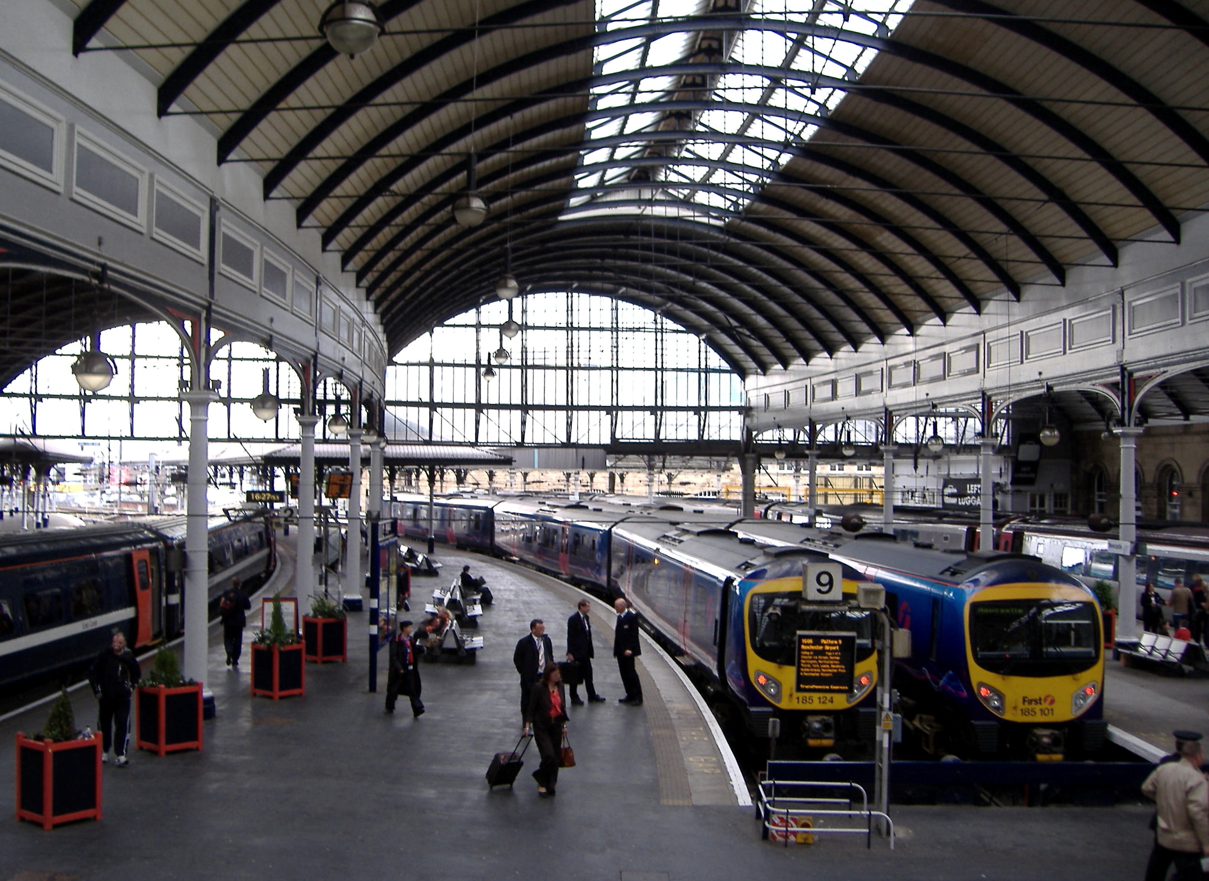Newcastle railway station