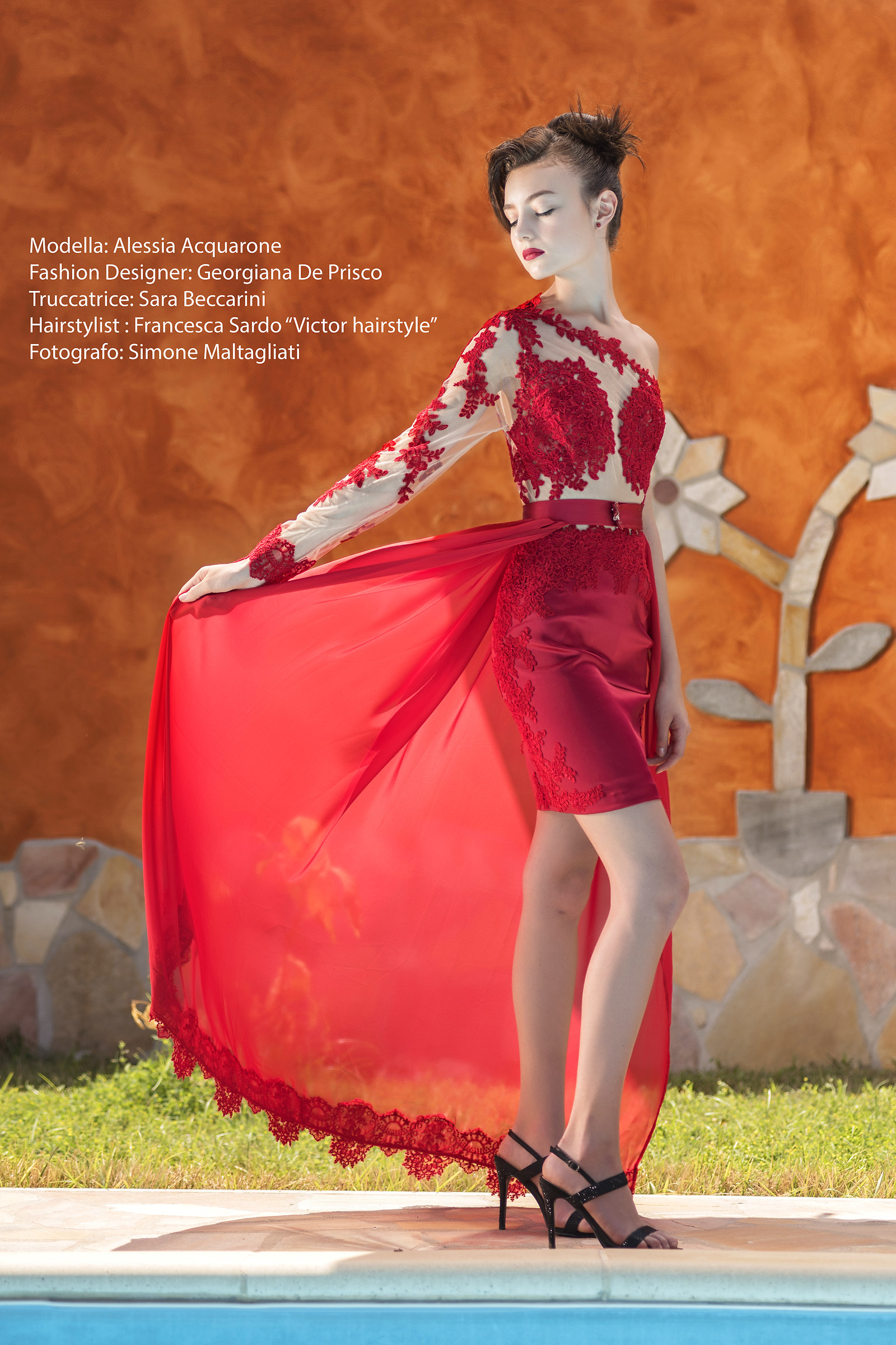 Red Coral Underwater Designer Georgiana De Prisco