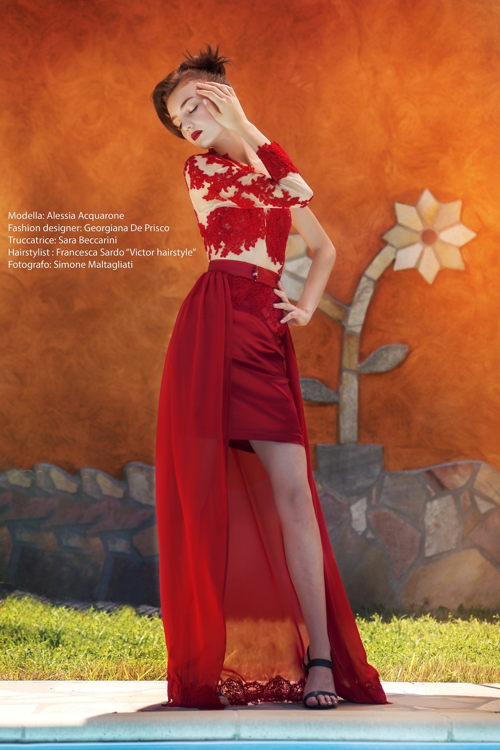 Red Coral Underwater Designer Georgiana De Prisco