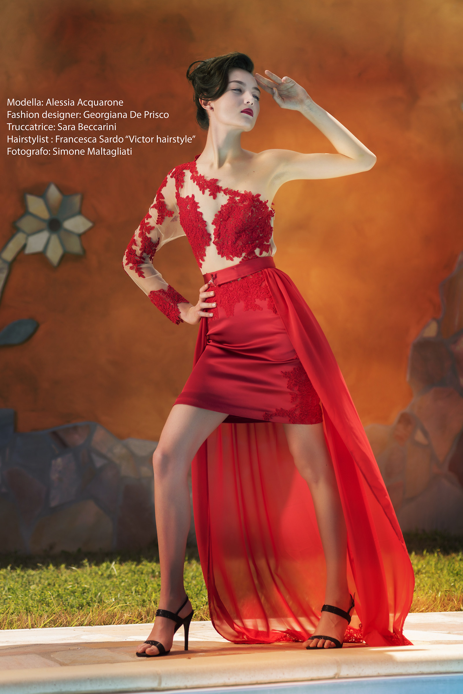 Red Coral Underwater Designer Georgiana De Prisco