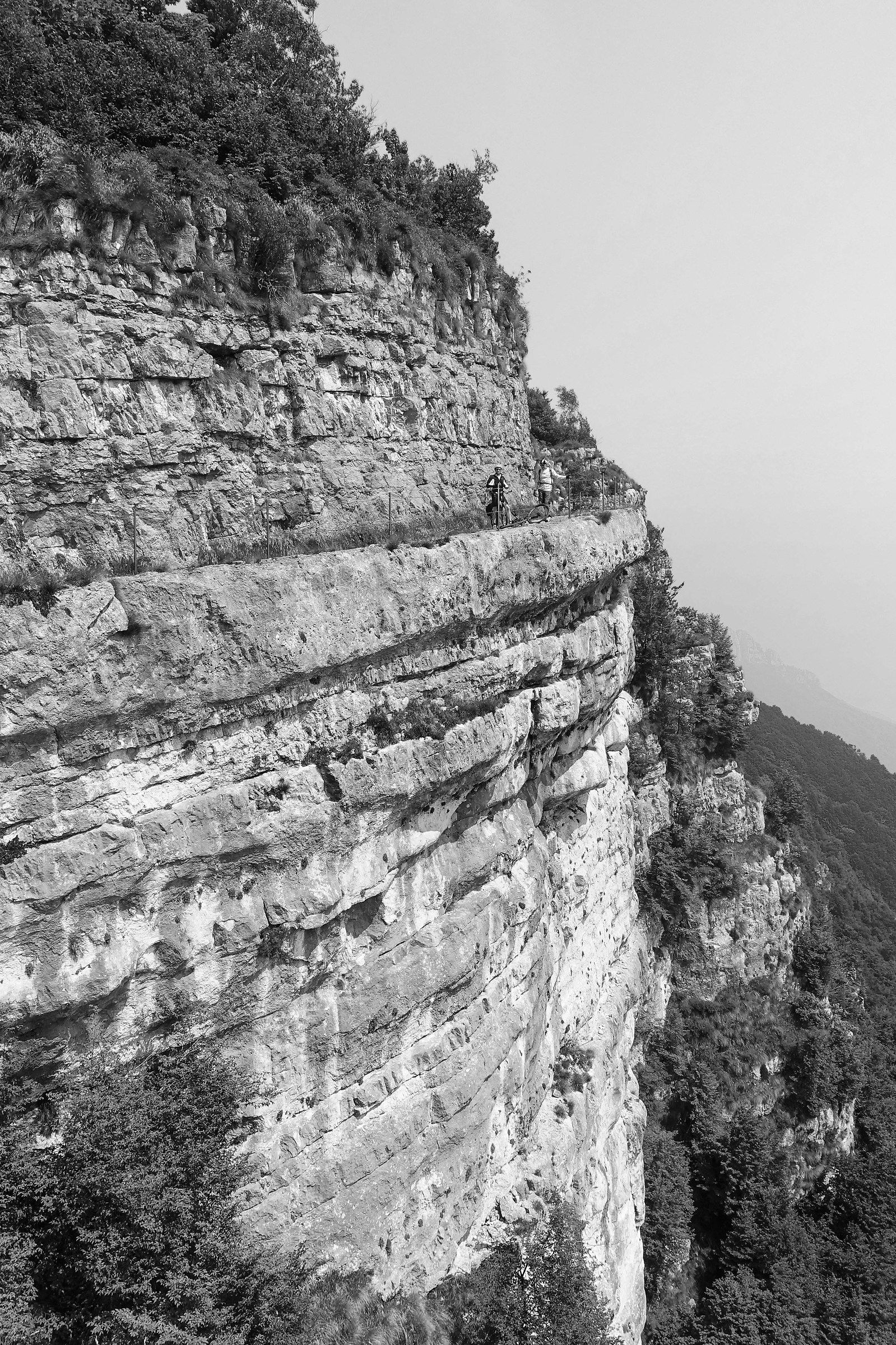 On the coast of Monte Cengio