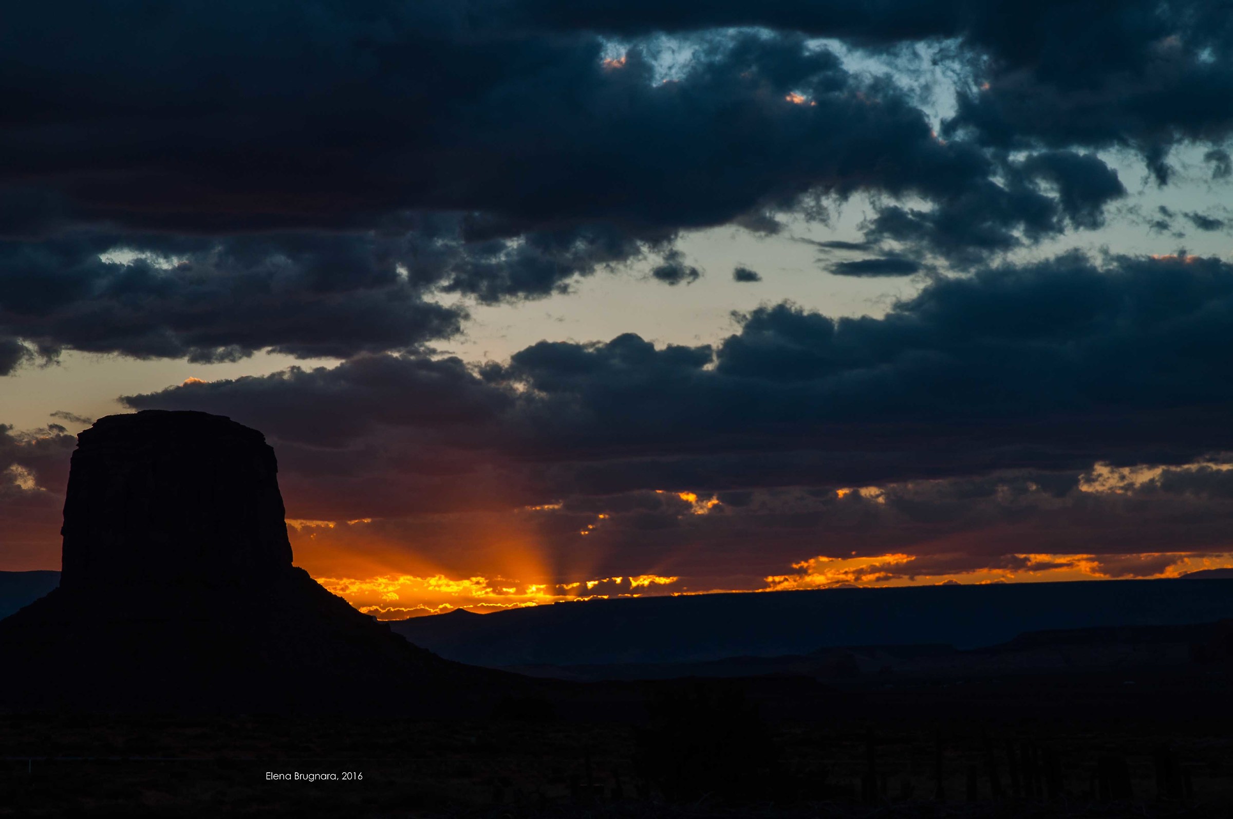Sunset @ Monument Valley