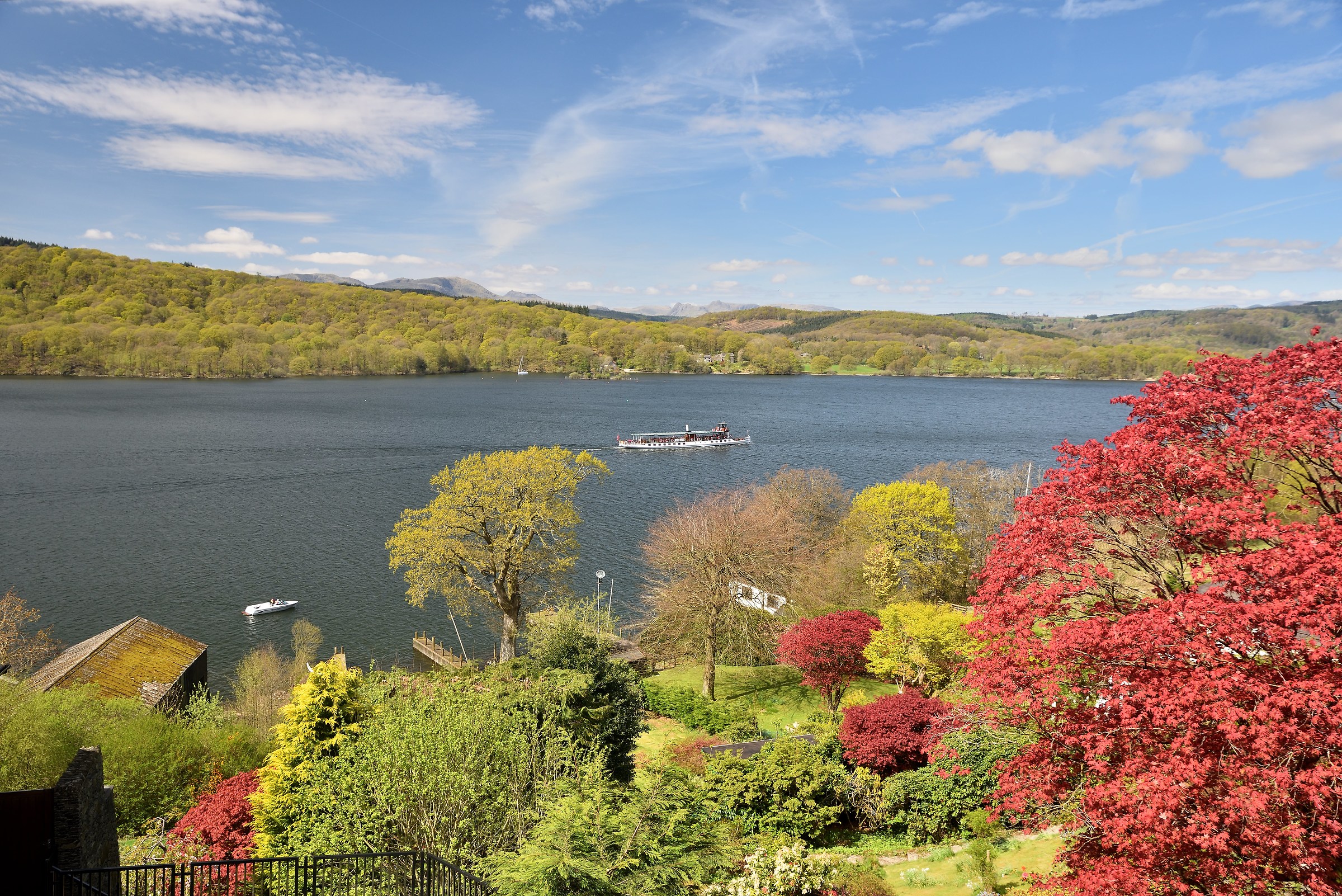 Boat on Lake Windermere