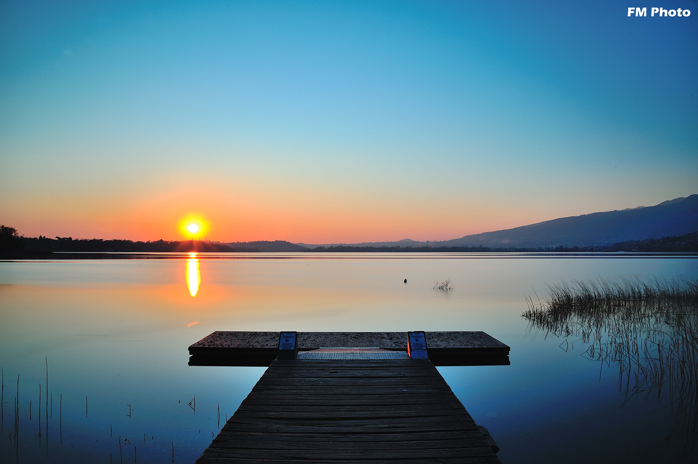 30 Secondi di Tramonto al Lago di Pusiano