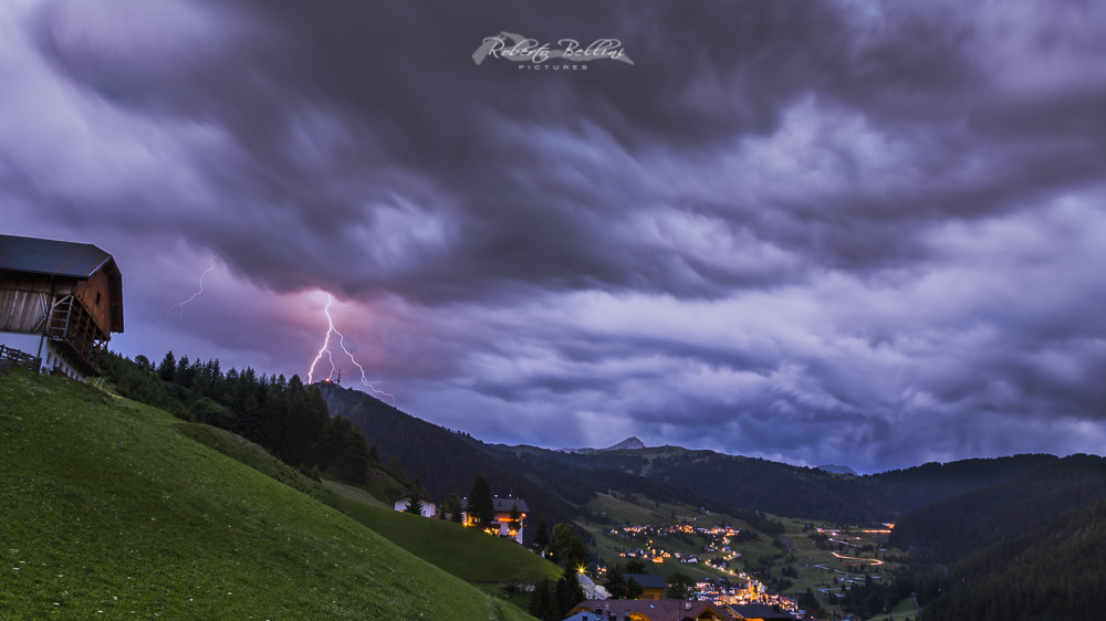 Temporale su Corvara