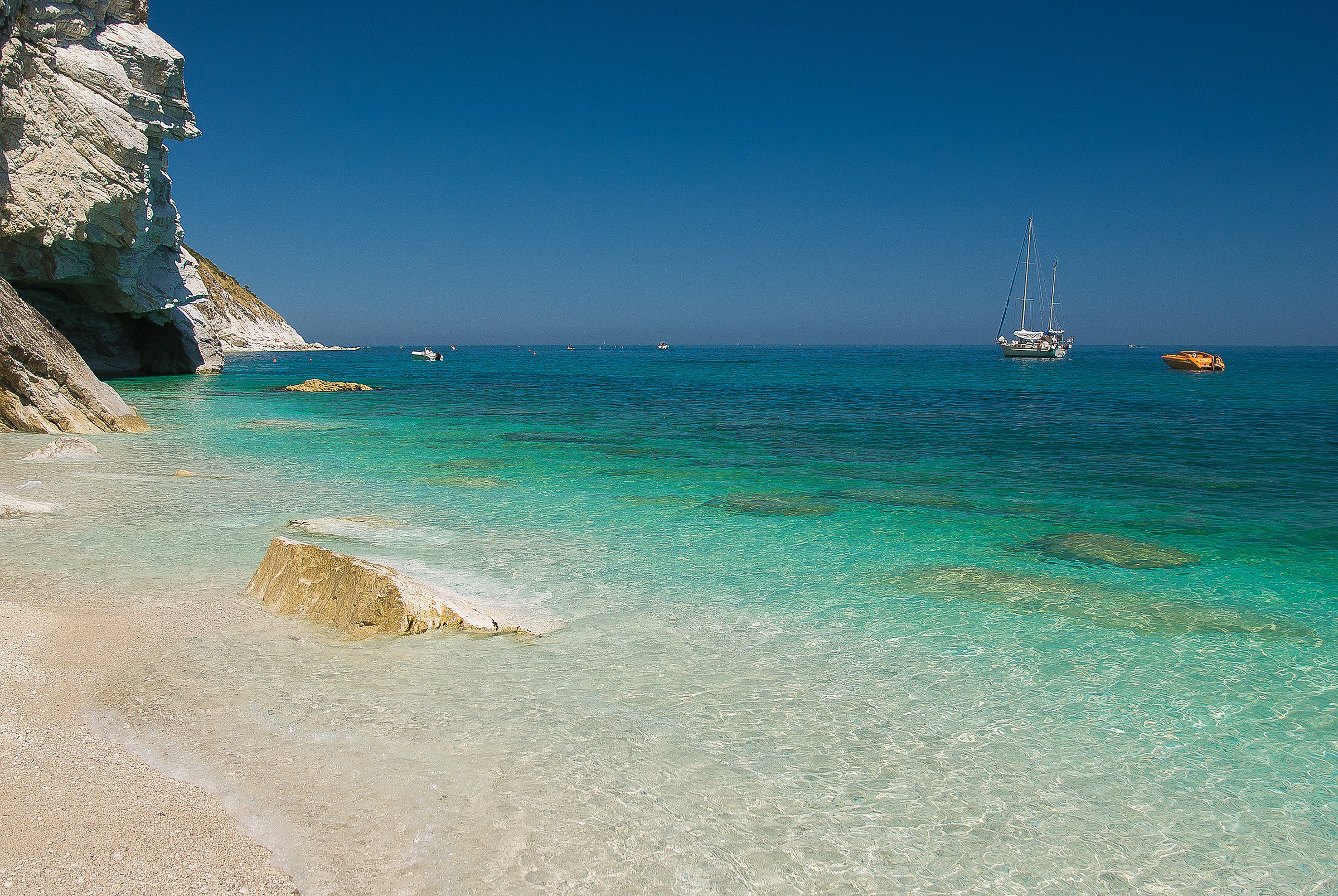 Between Portonovo and the Two Sisters