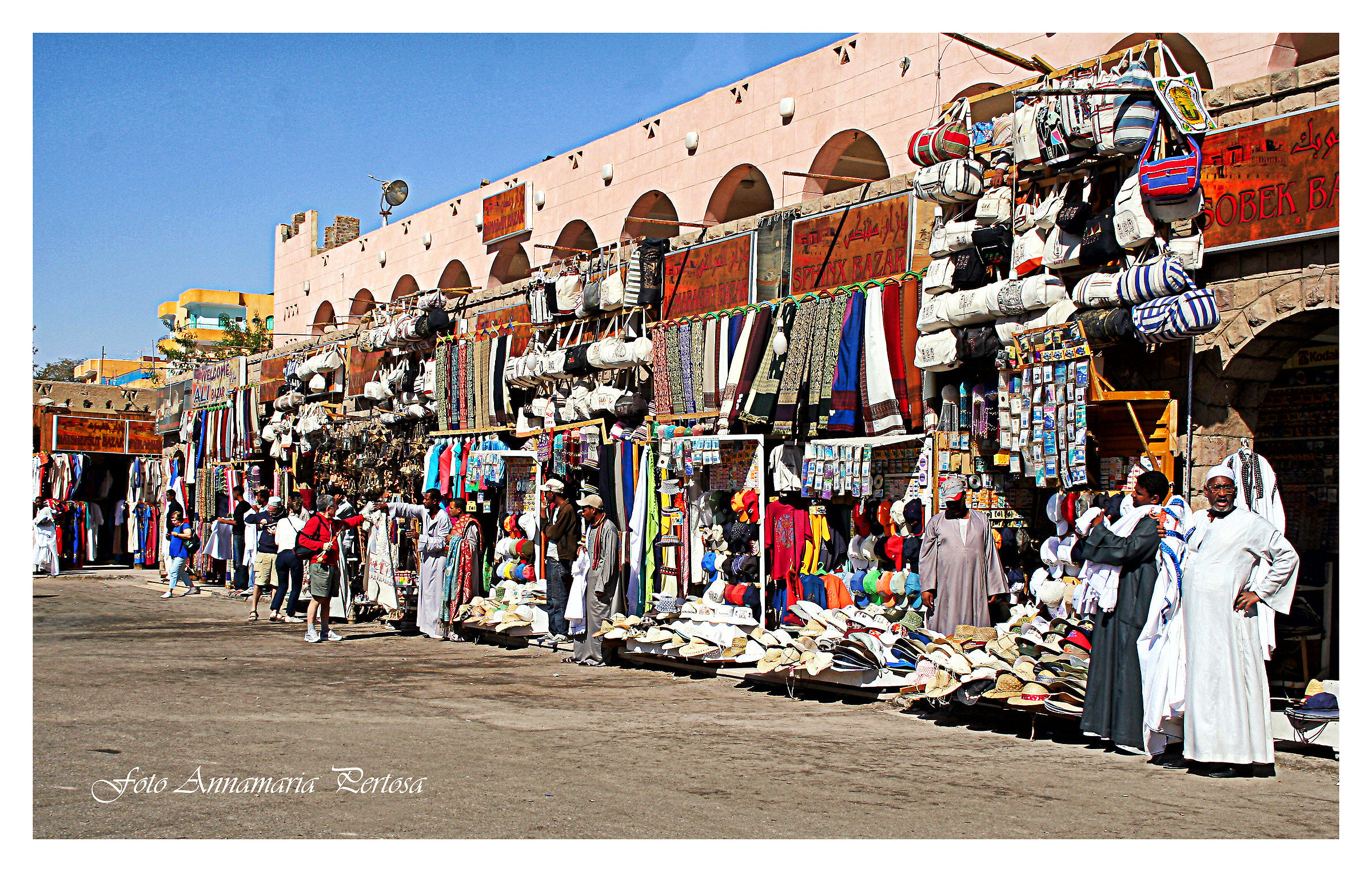 Asswan and its colorful market