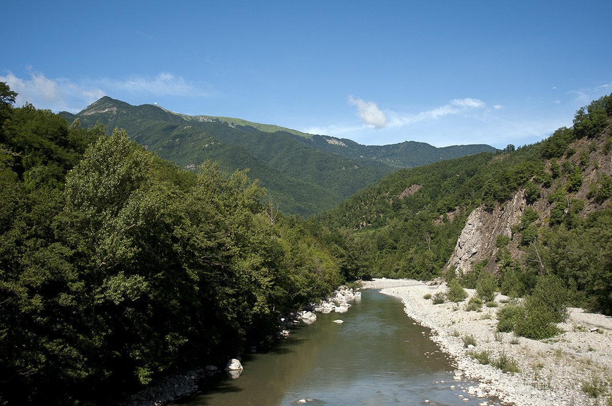 The river Trebbia