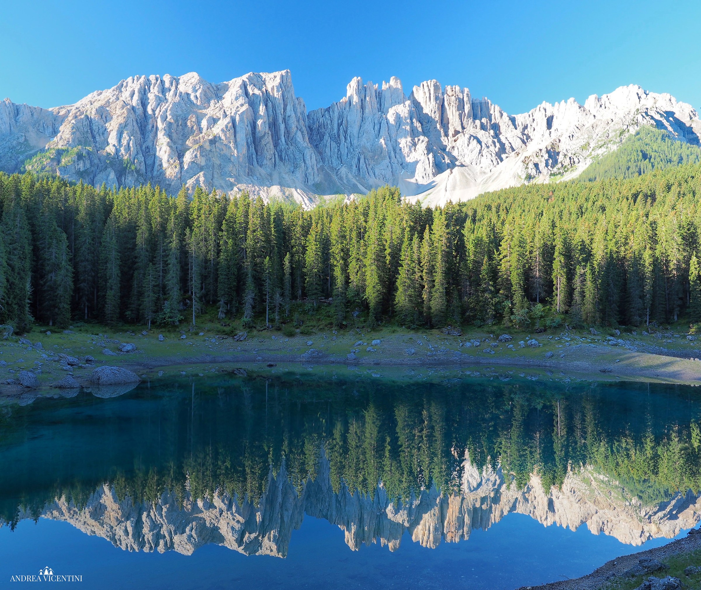 Reflections Lake Carezza