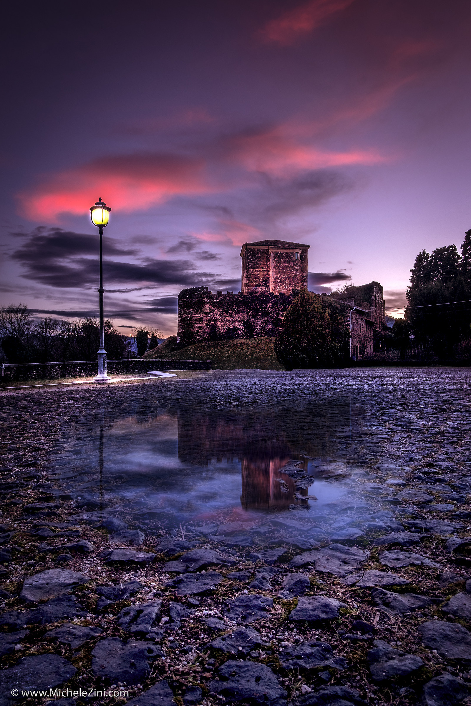 Castle in the purple ...