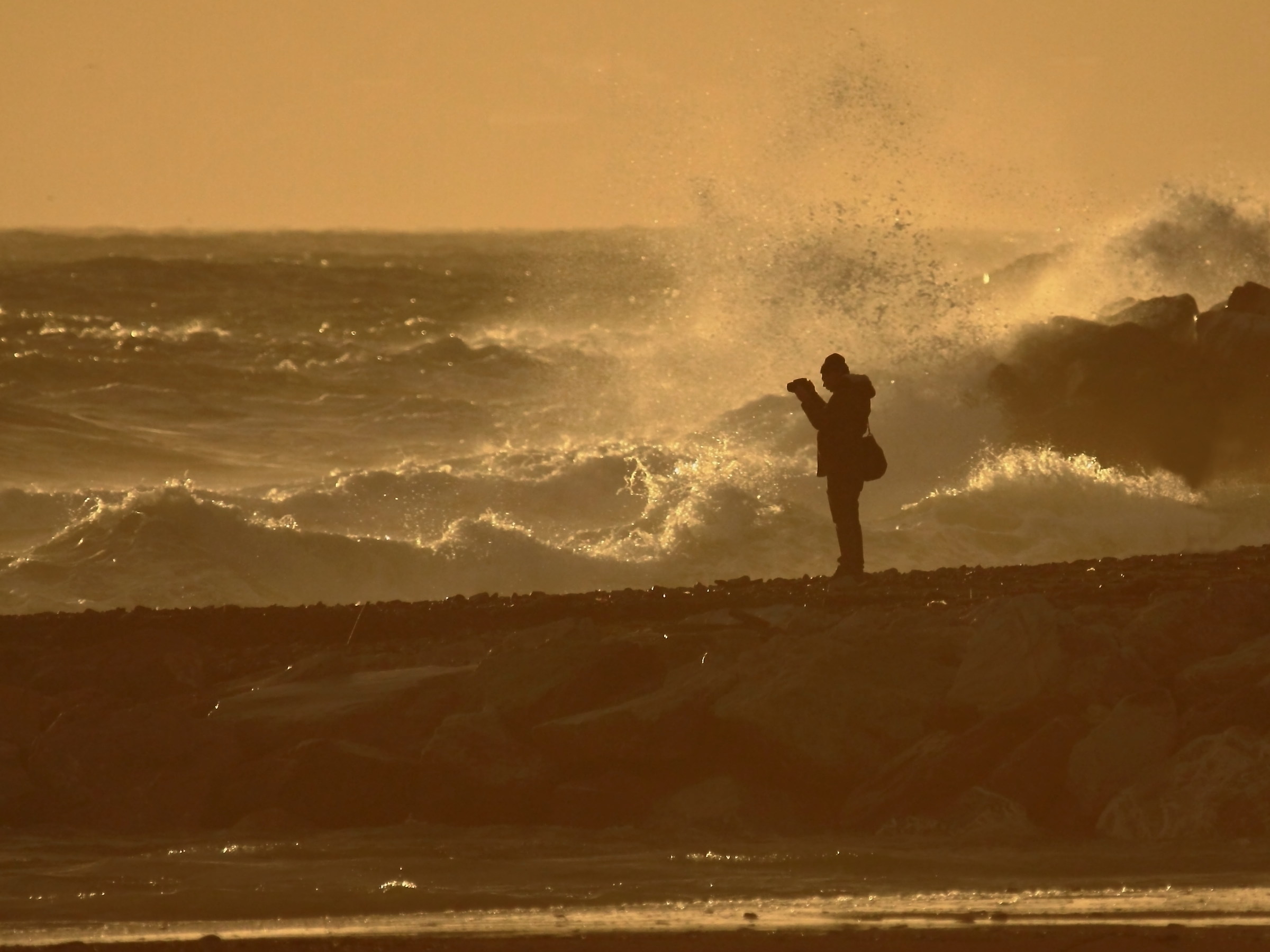... il fotografo delle onde ...