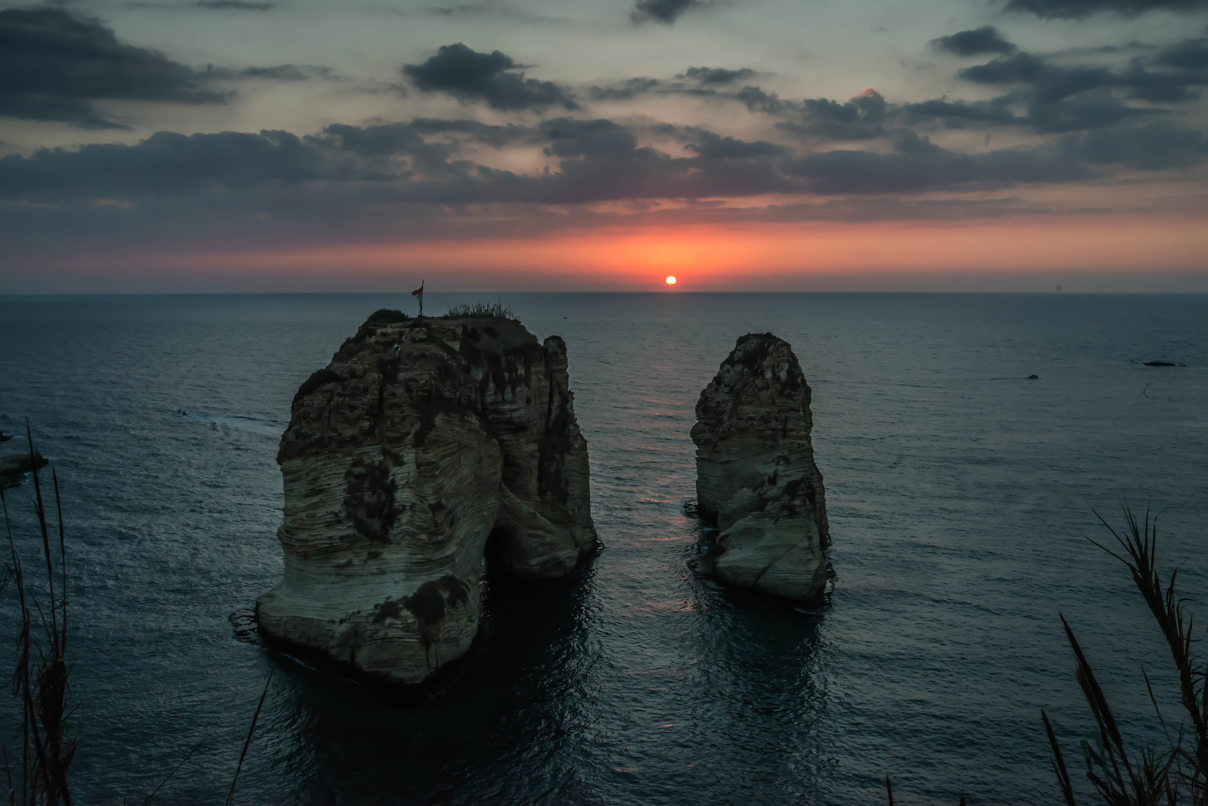 Tramonto a Al Raouche