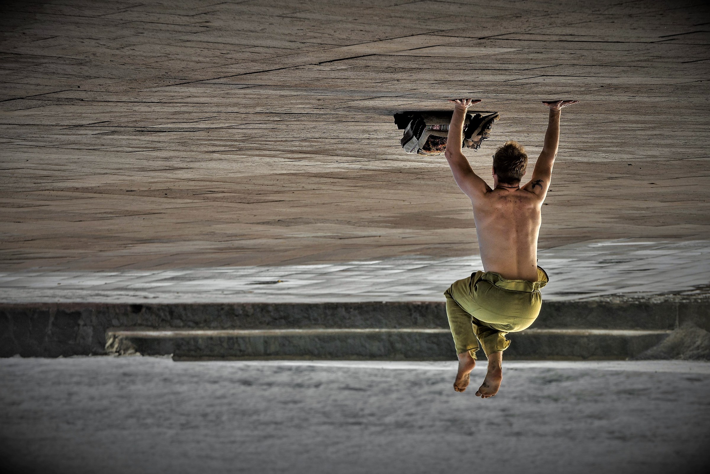 The weight of the world ...................