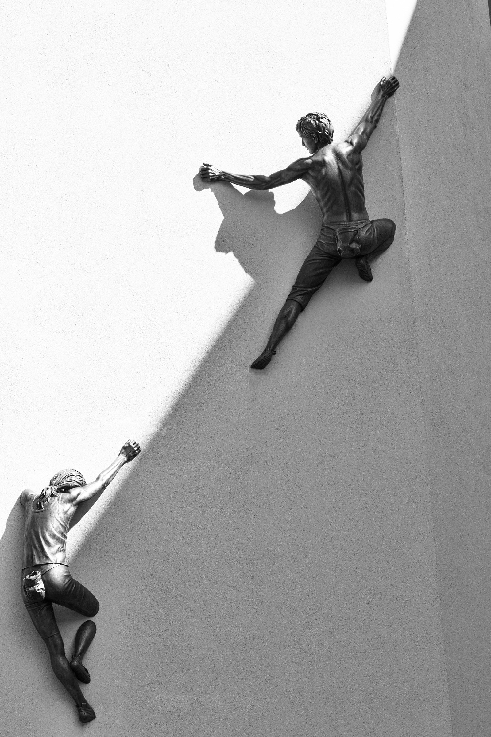 The climbers of Ortisei