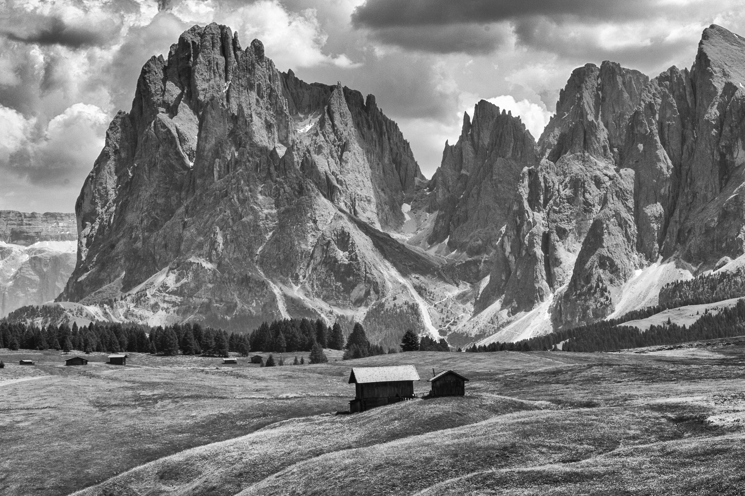 Sassolungo dall'Alpe di Siusi