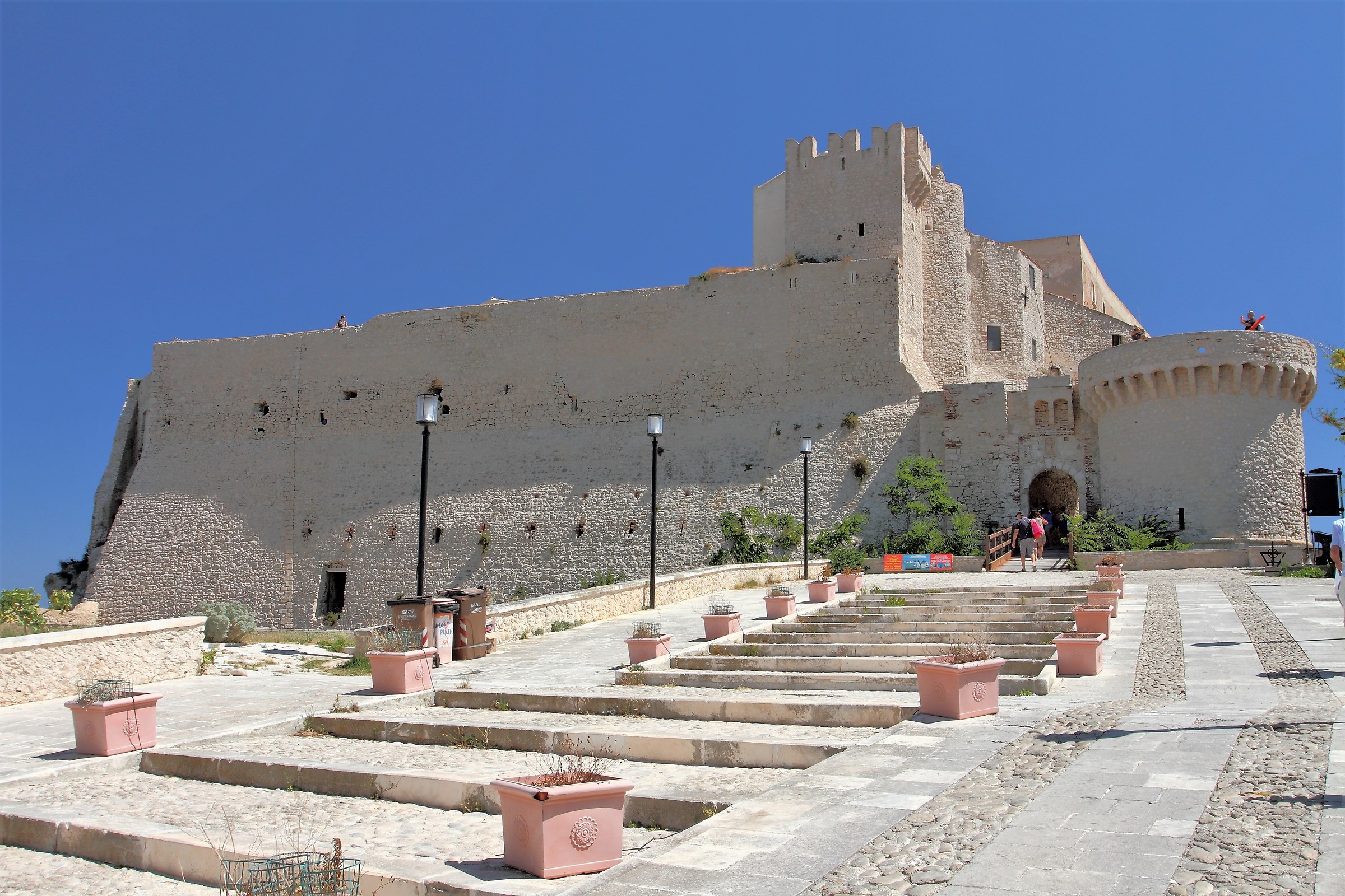The walls of the monastery of S.Nicola