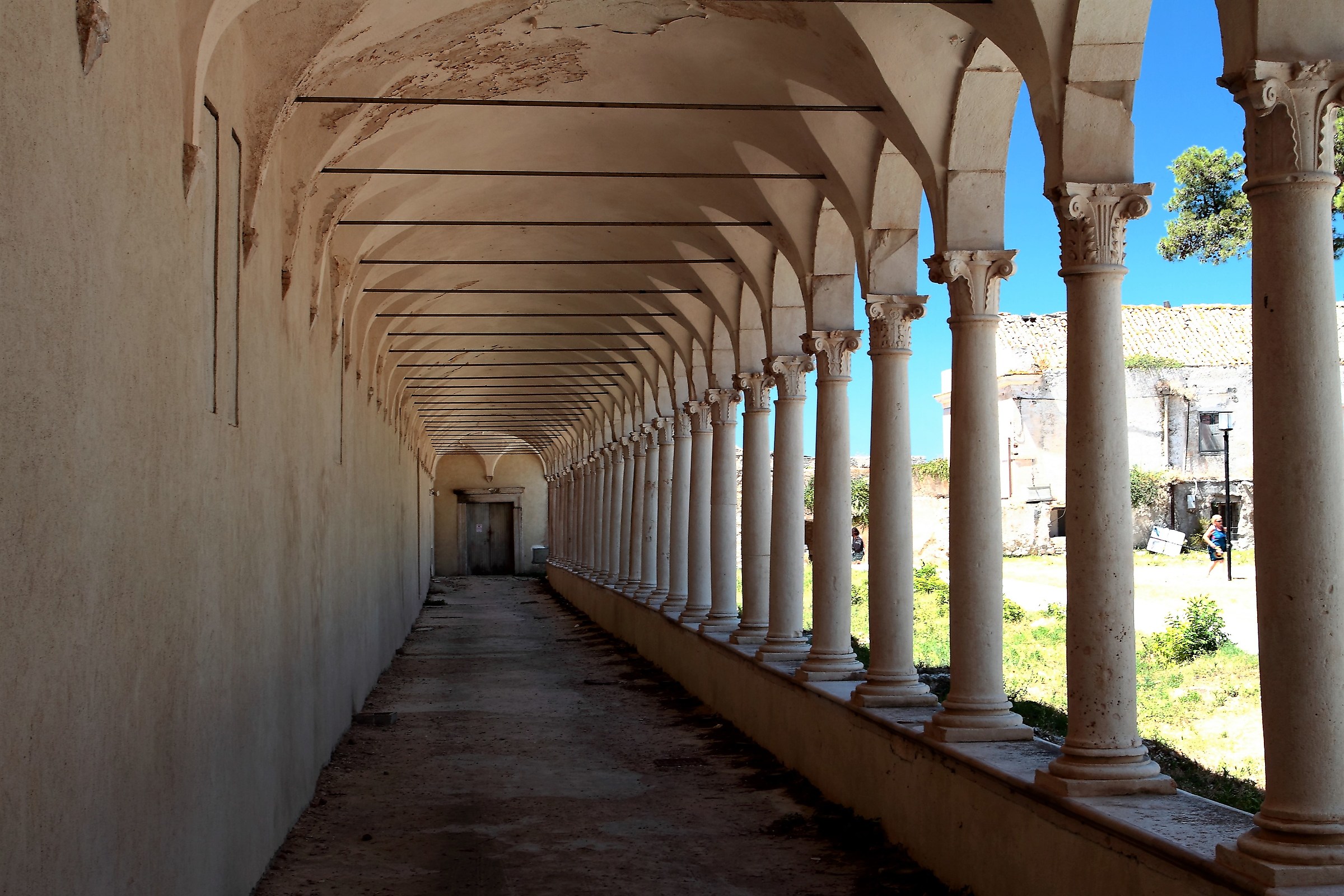 The porch of the cloister