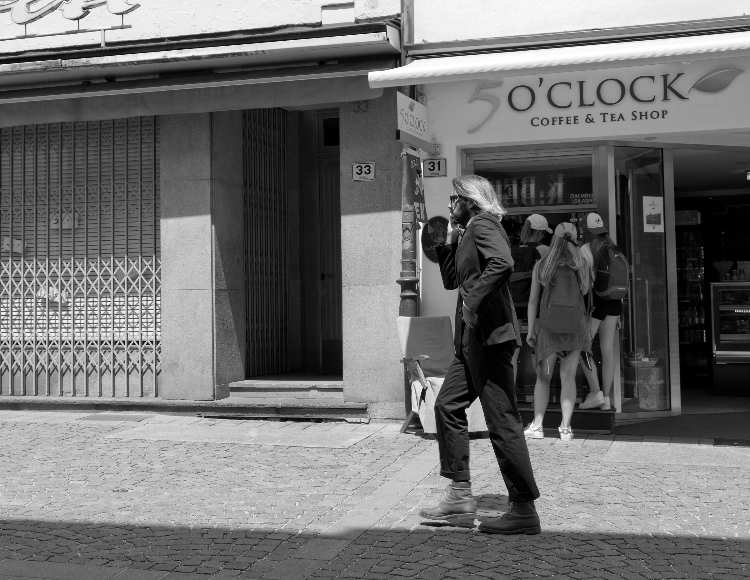 I'll see you at five o'clock