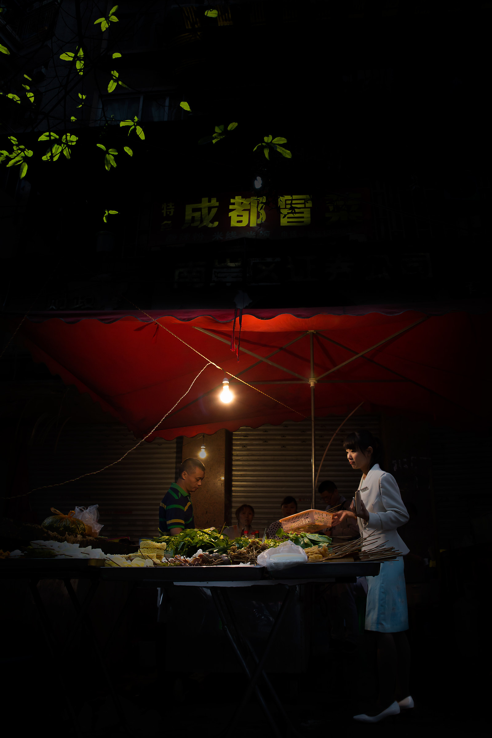 white shoes and green leaves