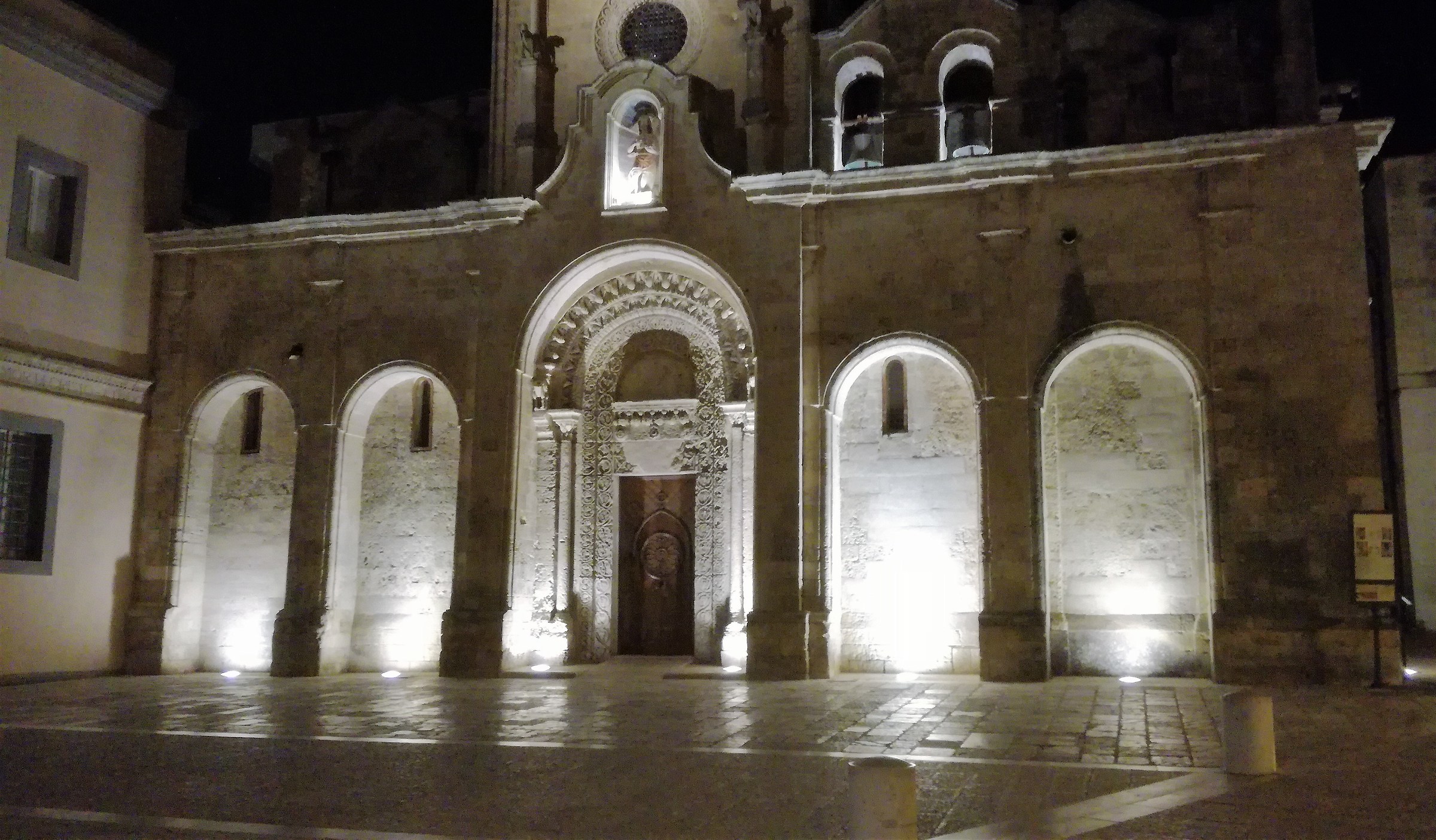 in Matera by night