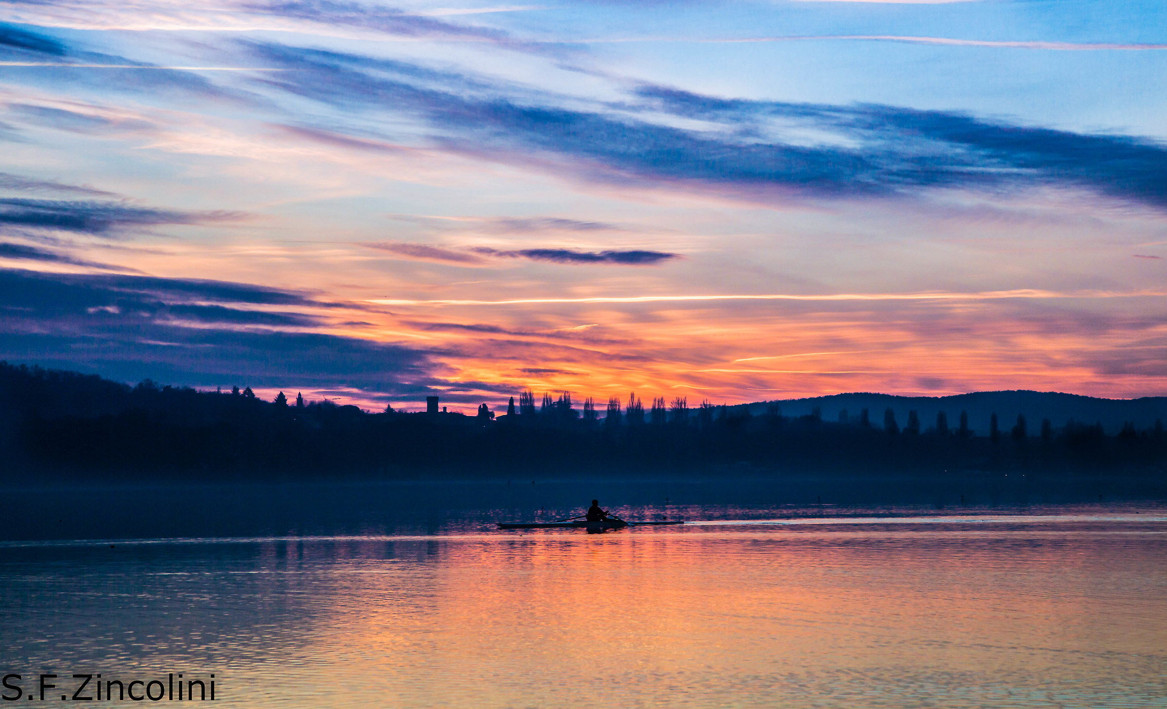 Evening travelers ...