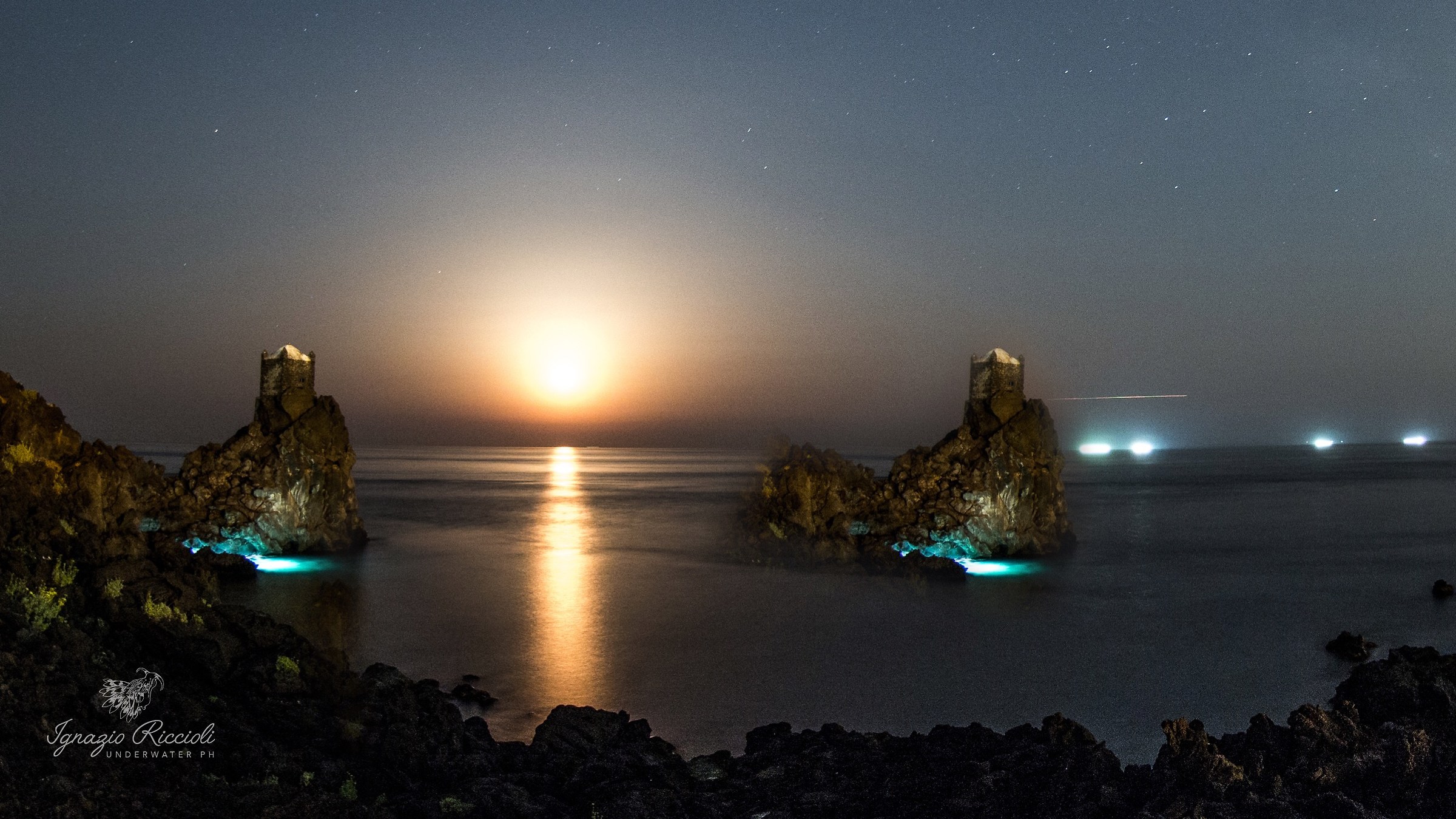 Between land and sea