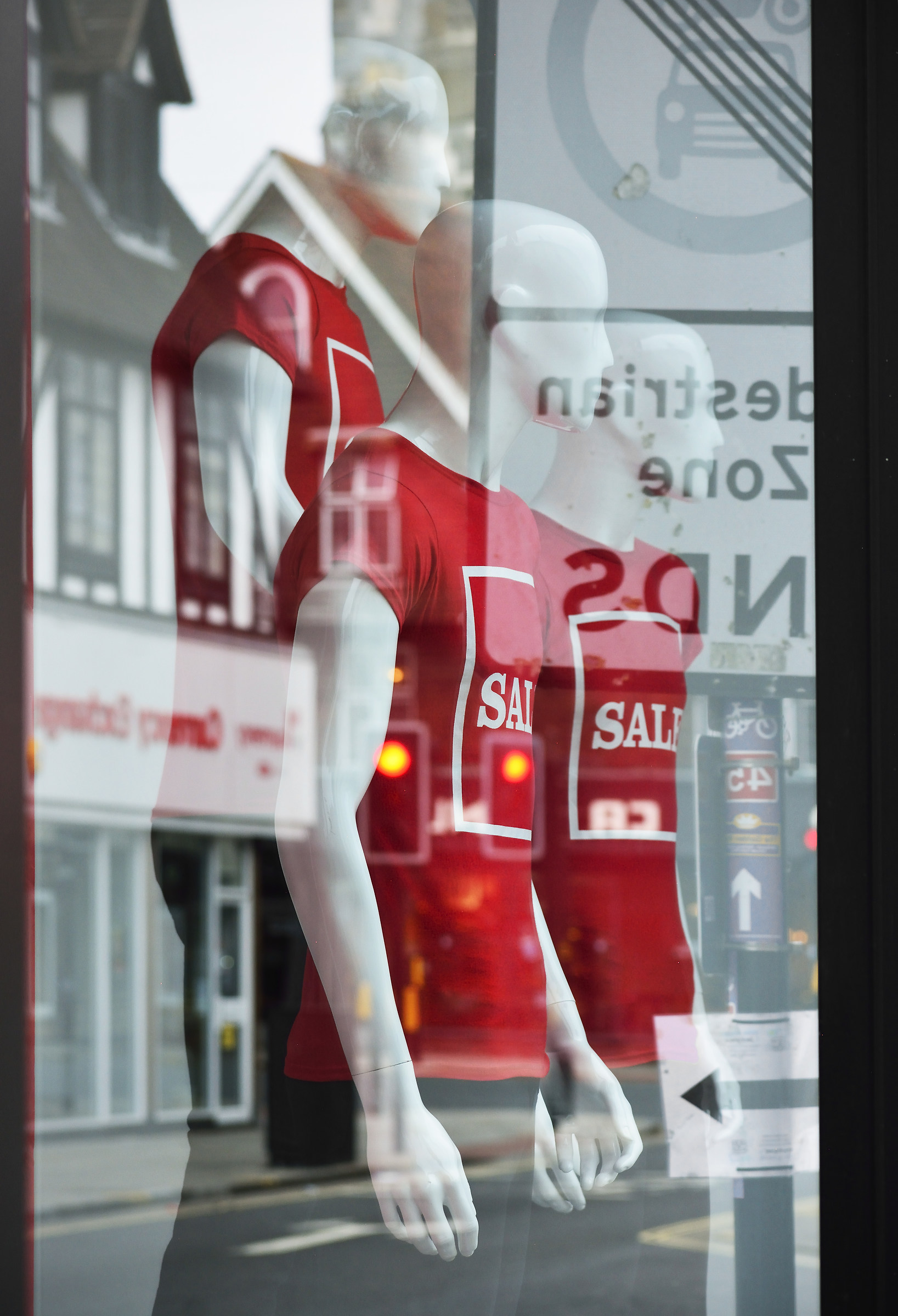 The Showroom Dummy Wearing a House!