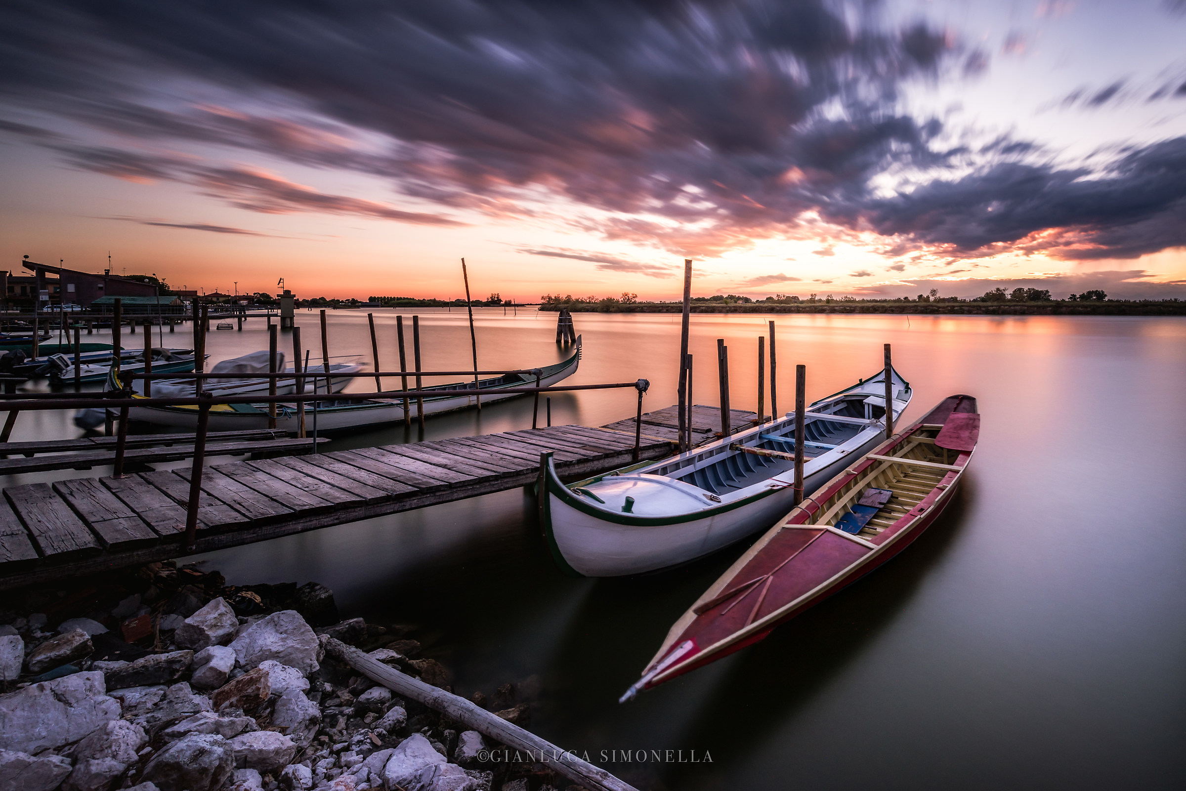 La quiete della laguna..
