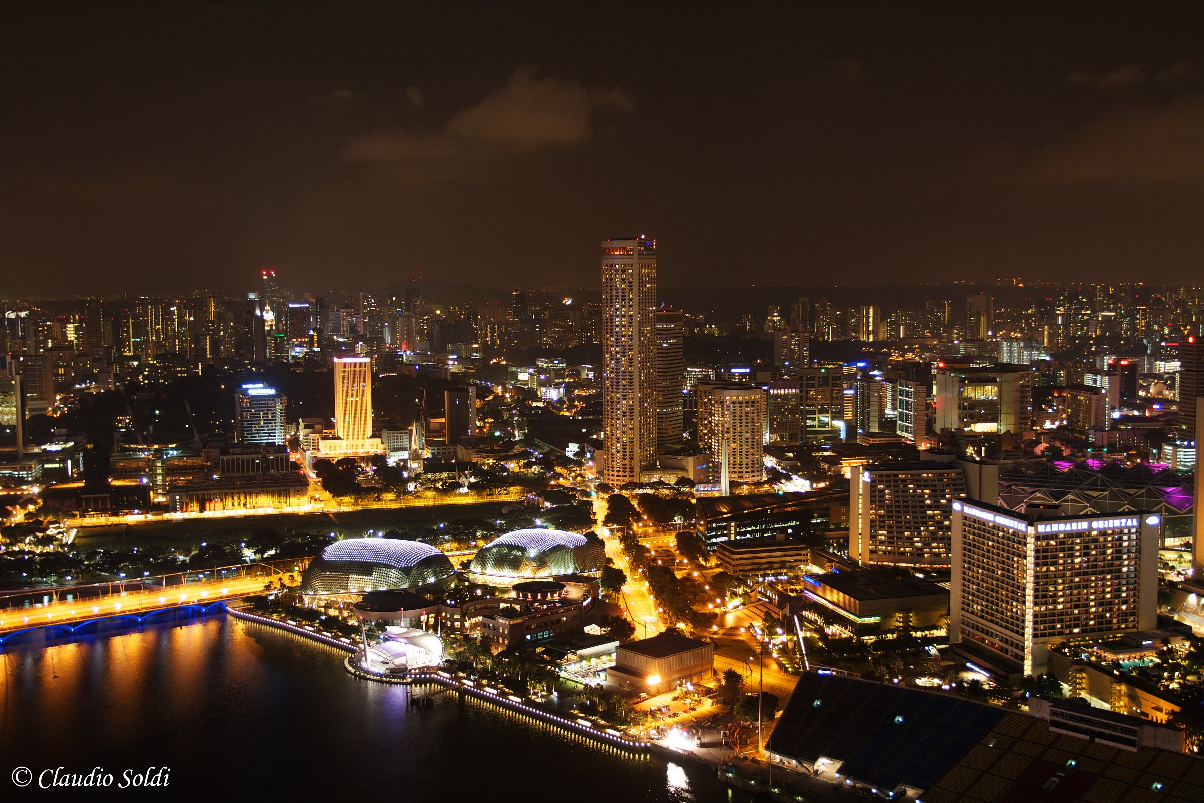 Singapore by night