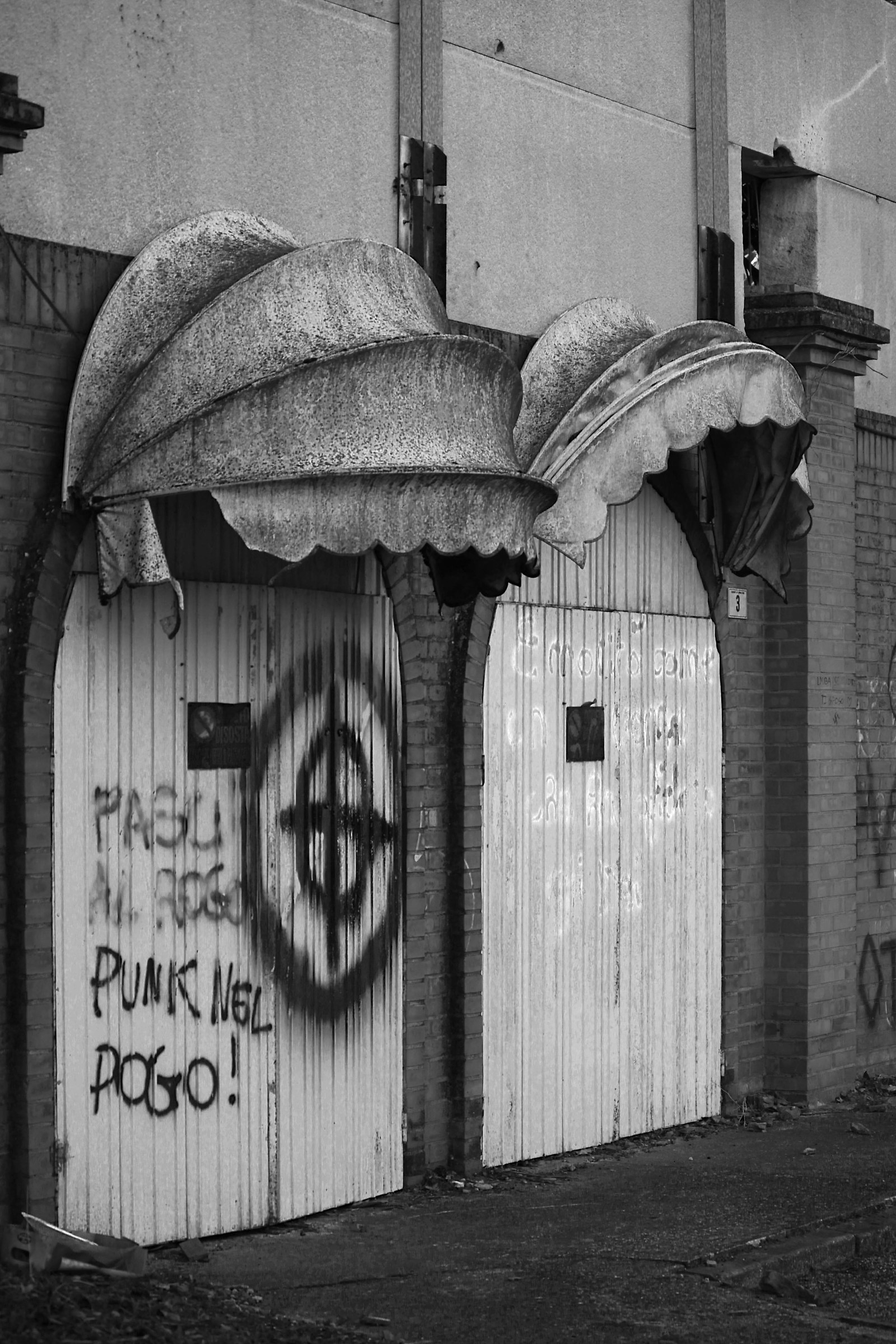 Abandoned discotheque east.