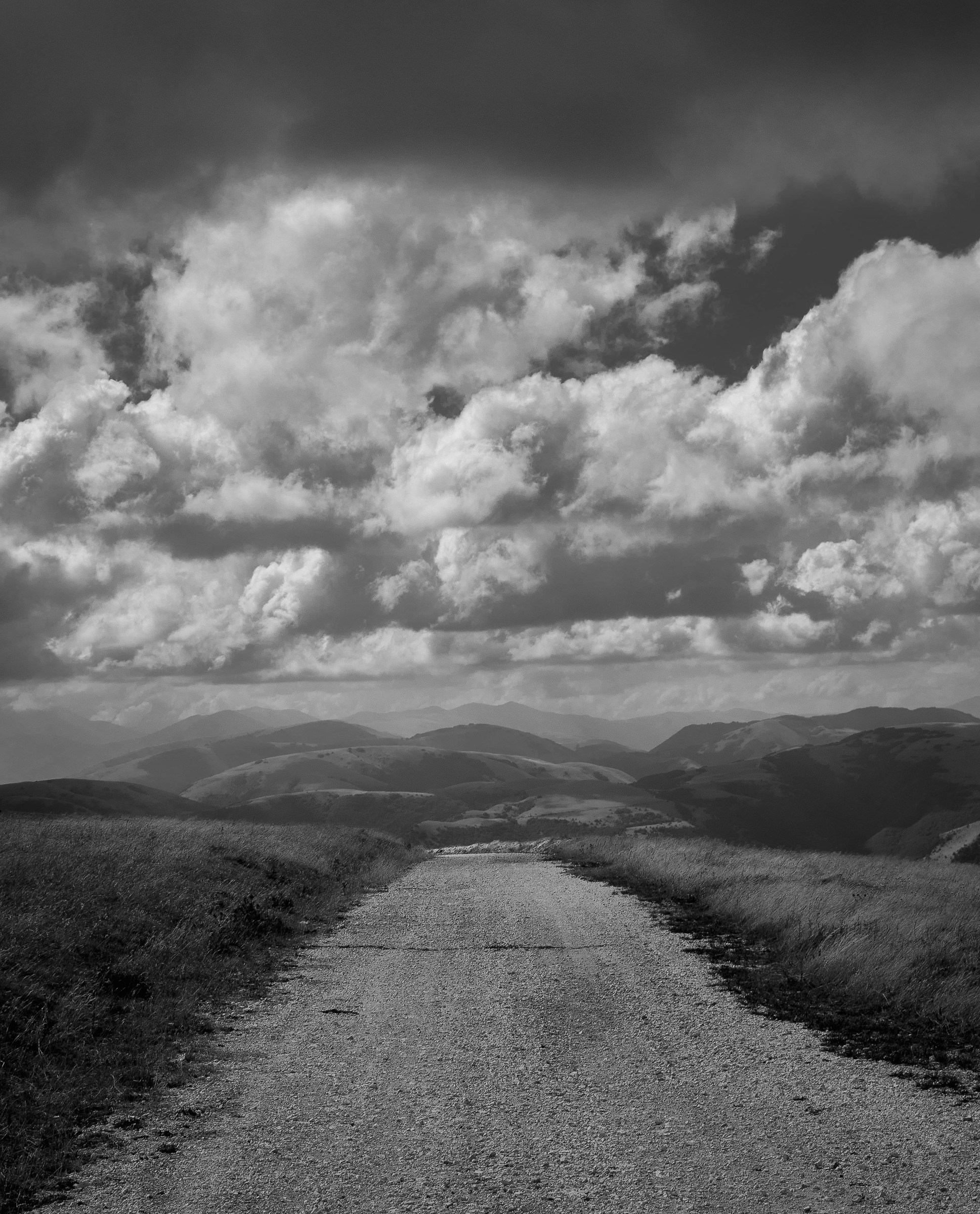The imposing mountains