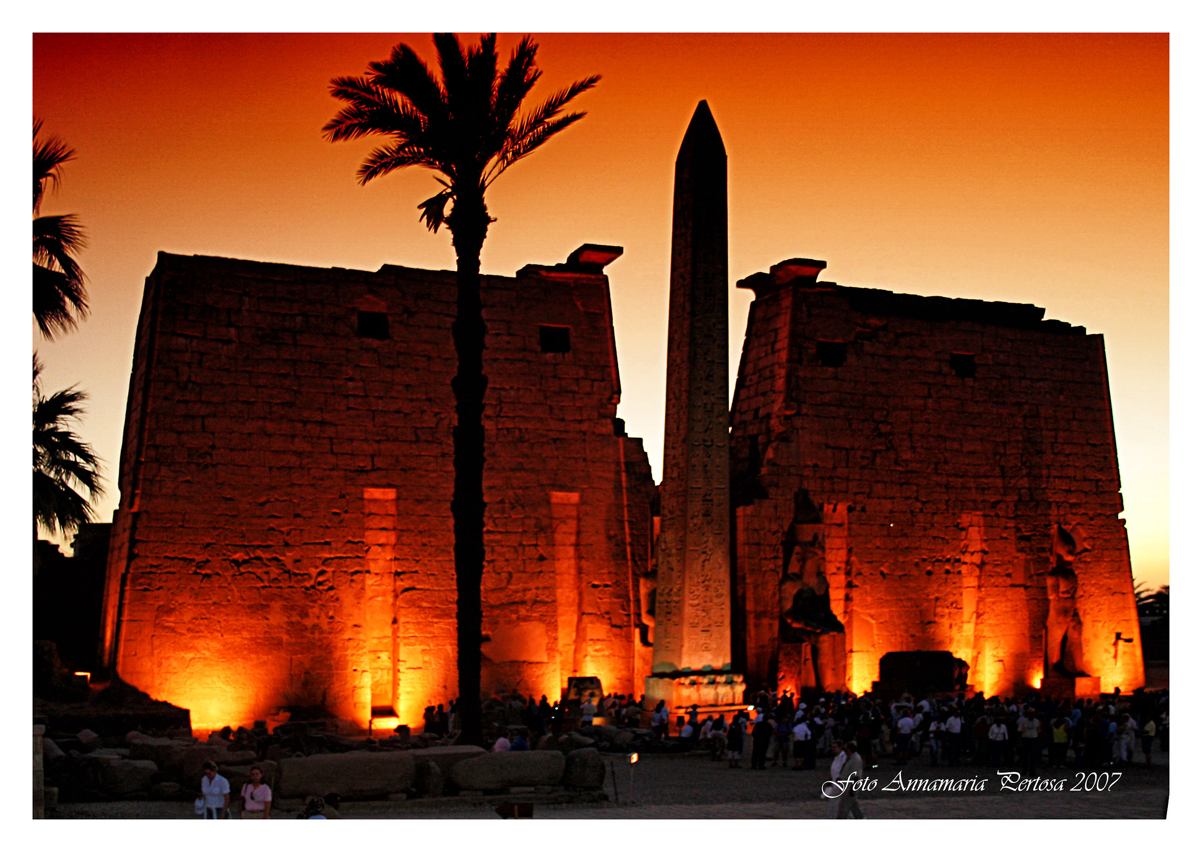 The charm of the Luxor Temple