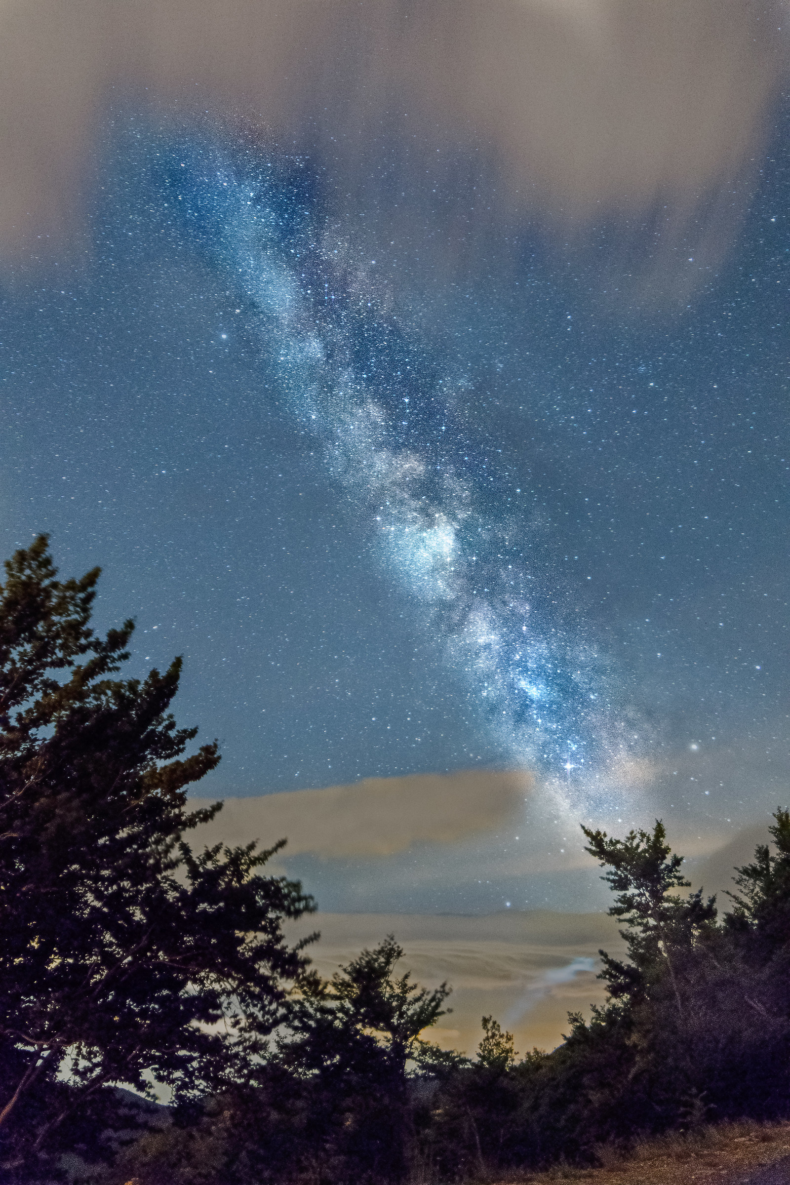 Primi esperimenti di via lattea