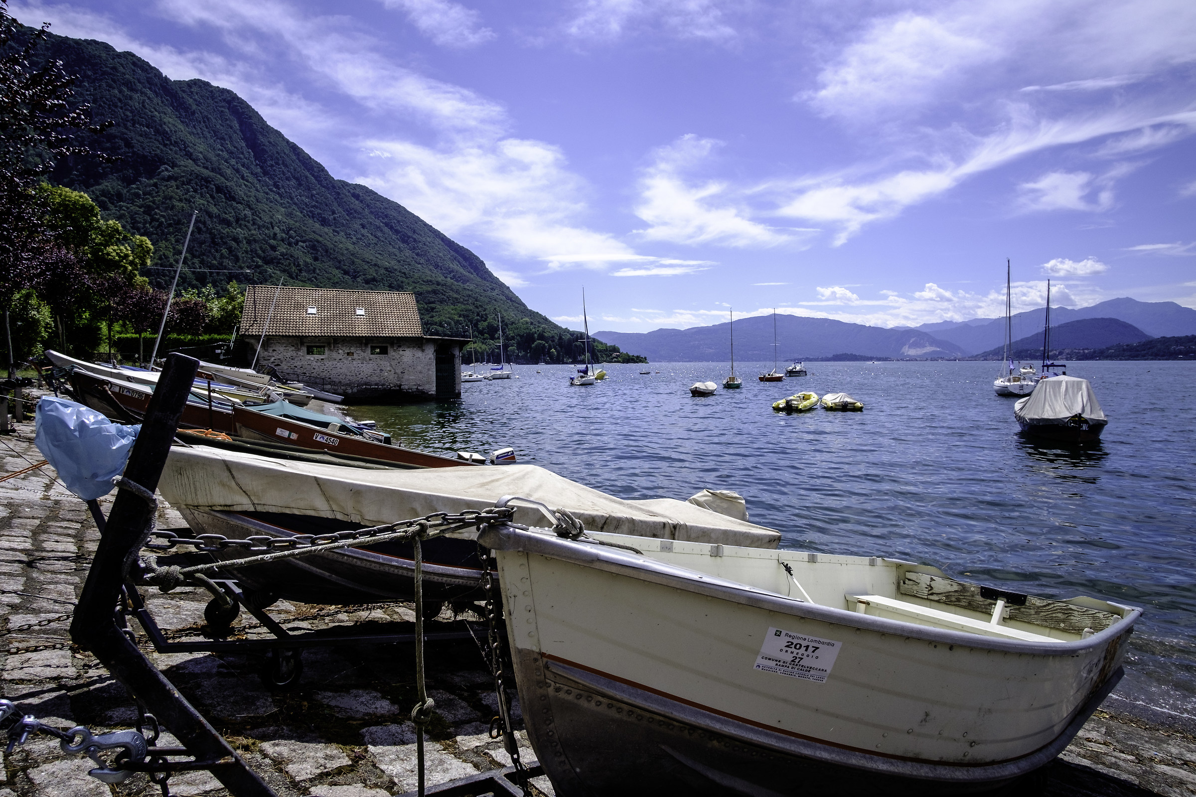 Castelveccana, Lago Maggiore, luglio 2017