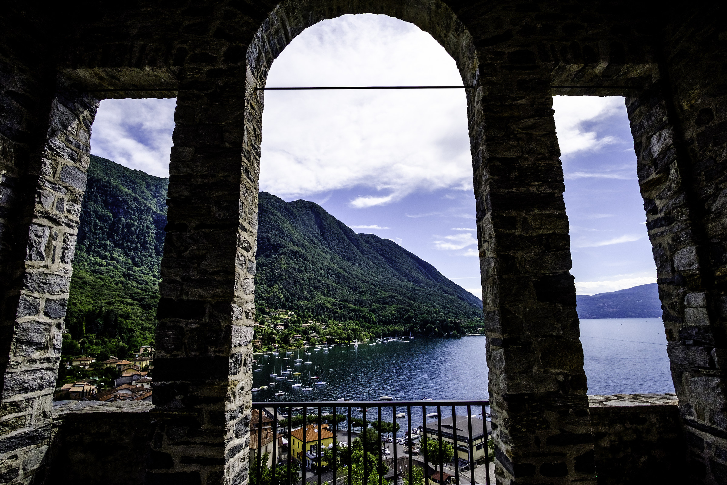 Castelveccana, Lago Maggiore, luglio 2017