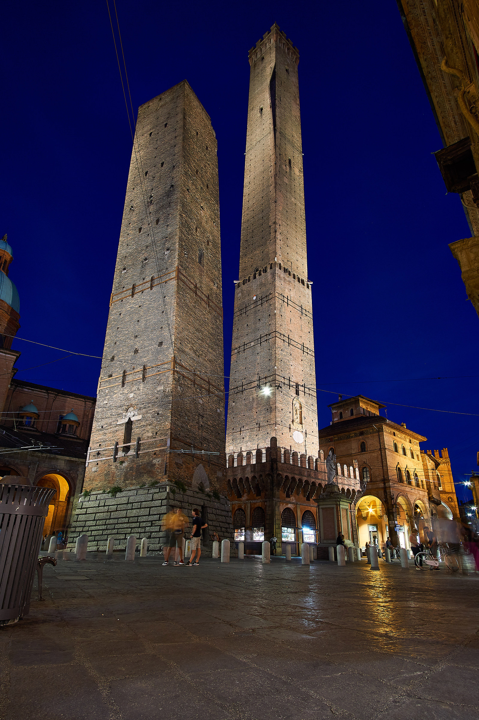 The Two Towers of Bologna
