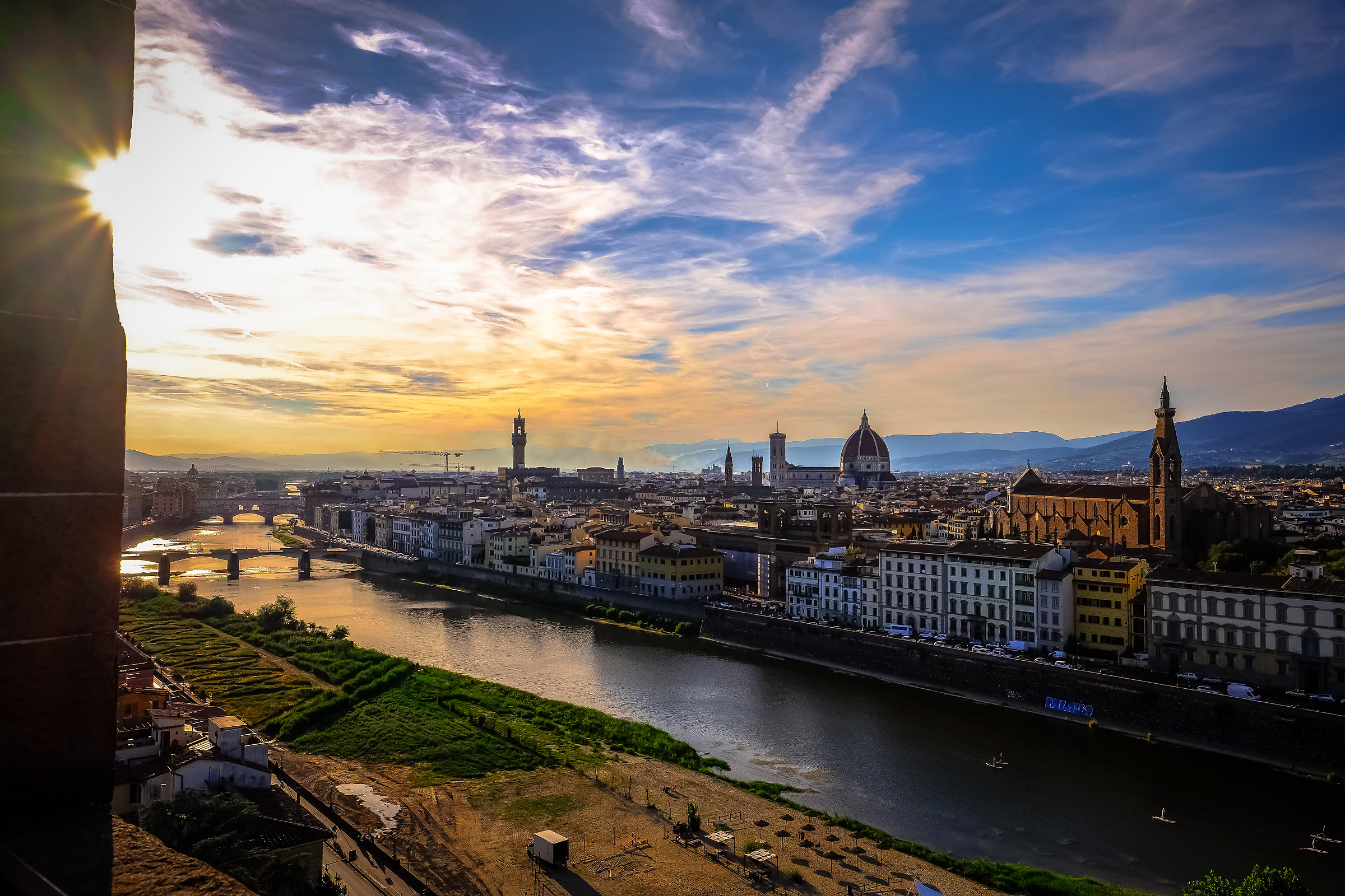 Firenze dalla torre di S. Niccolò