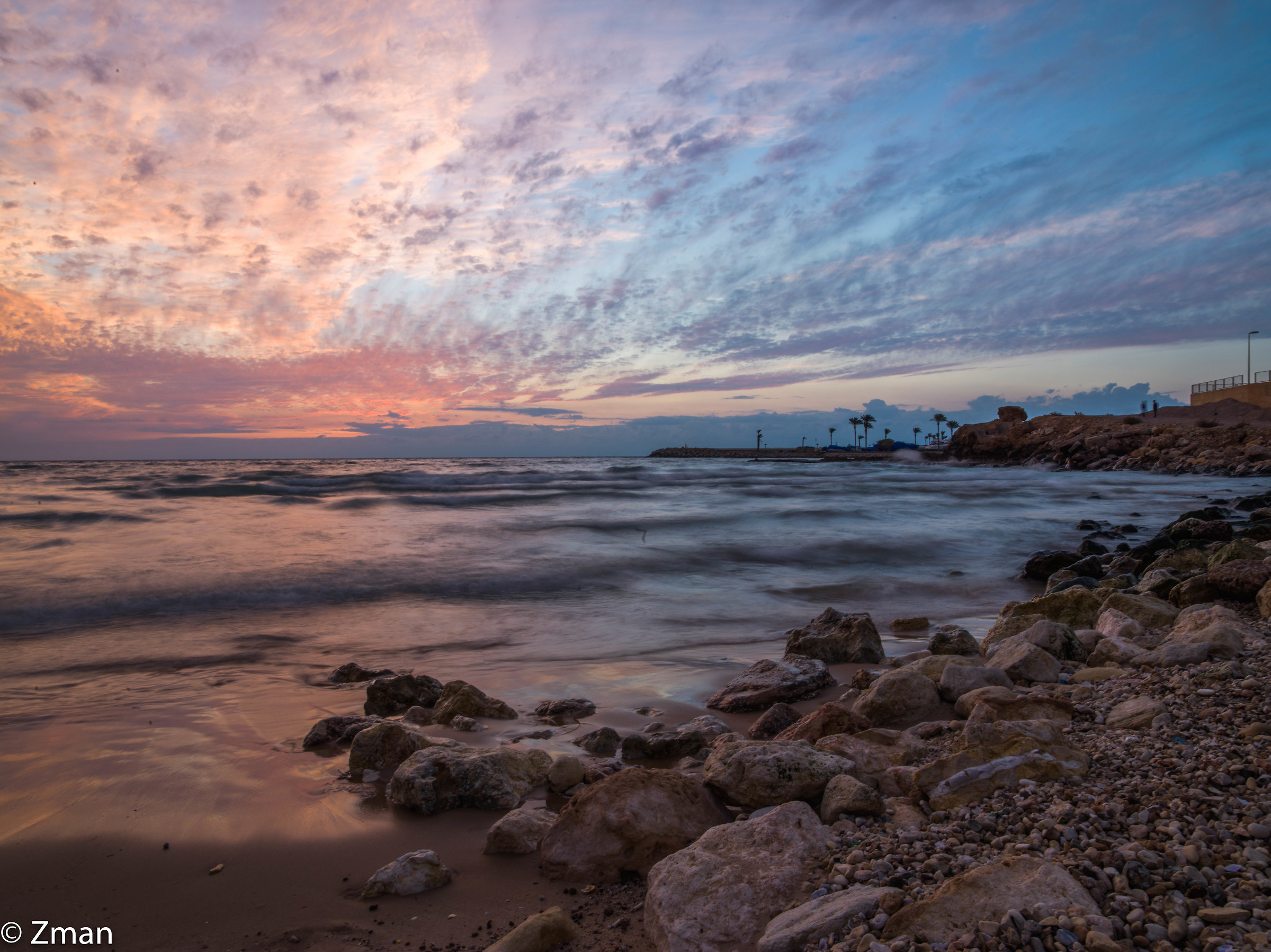 Tramonto a White Sands Beach
