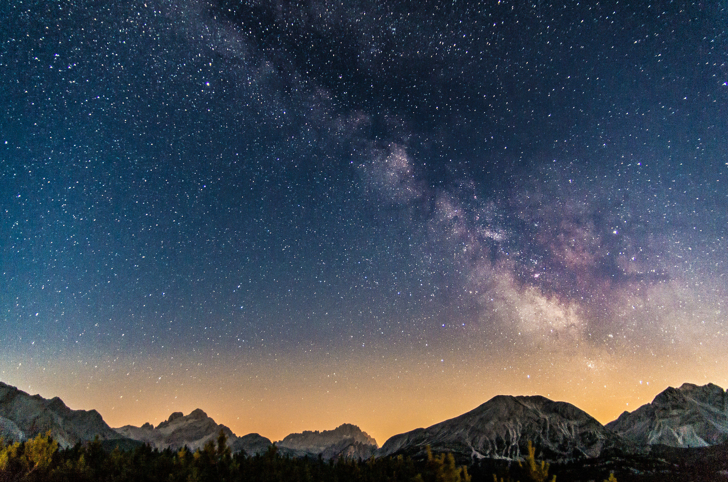 Via Lattea dal Sennes