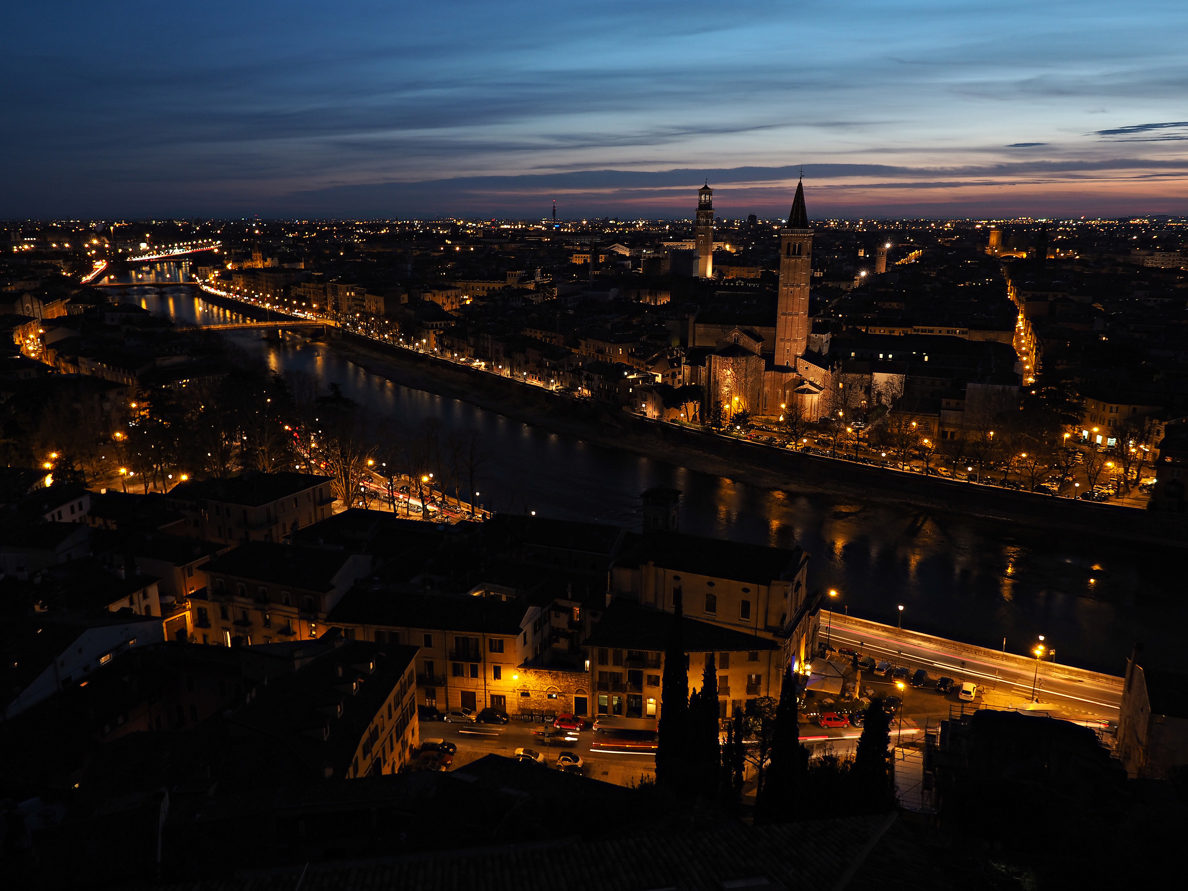 Verona panoramic view