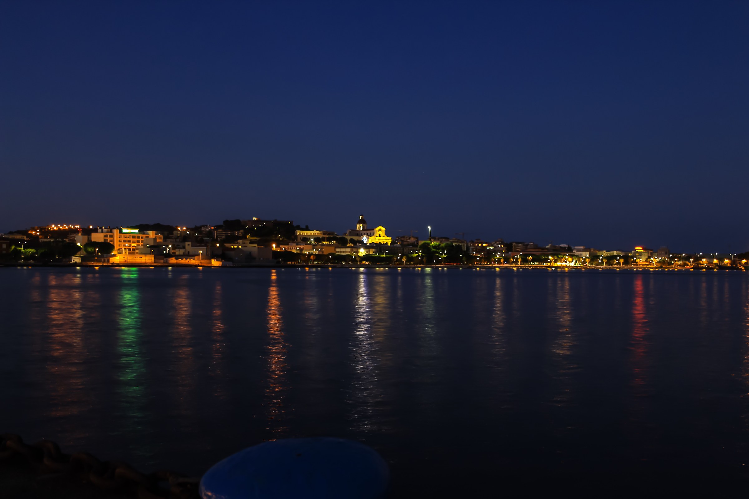 Cagliari lights and colors