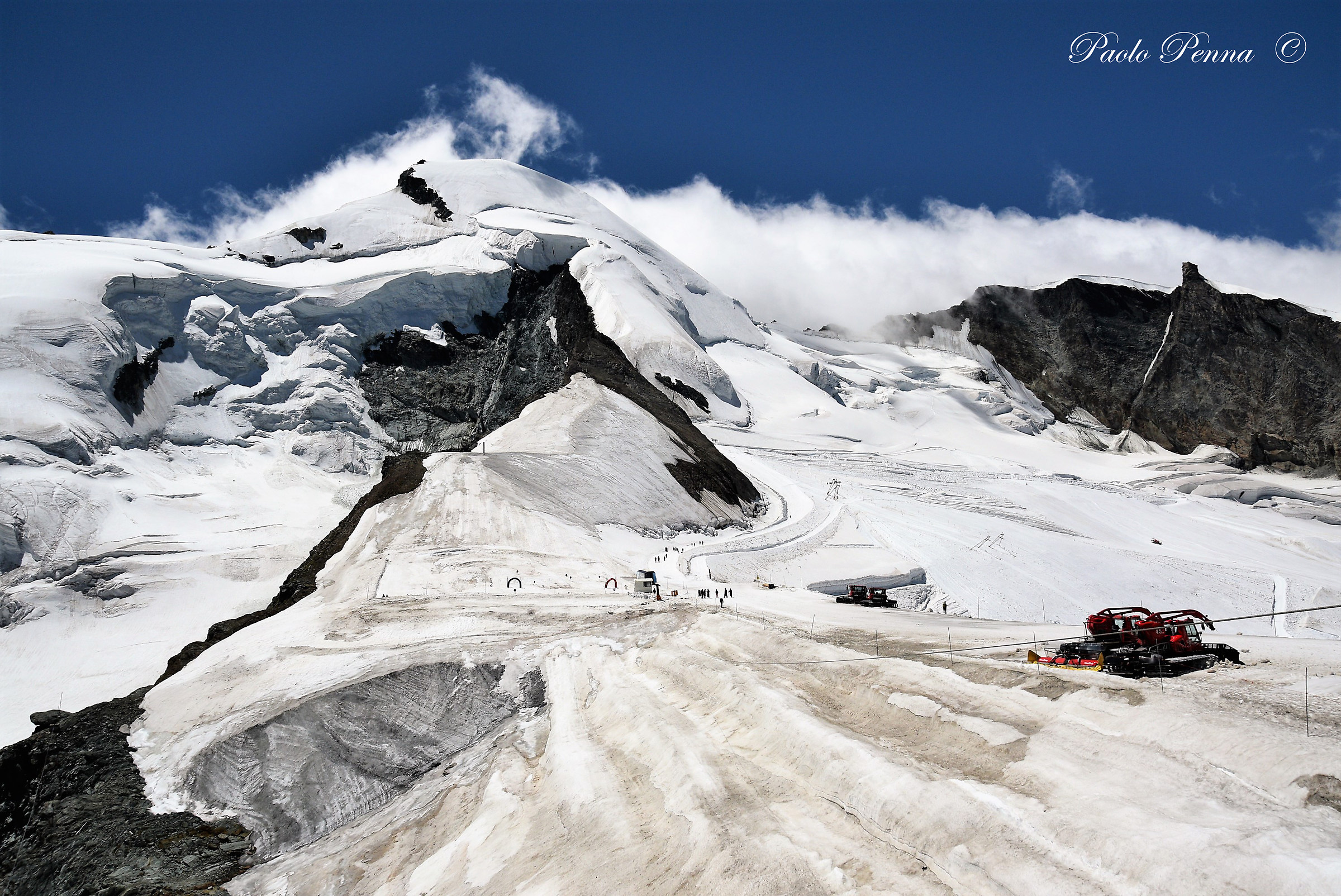 ghiacciaio Mittelallalin (ch)