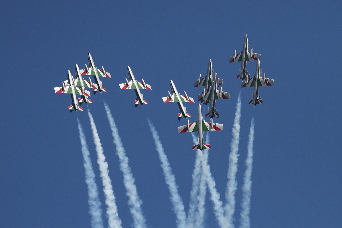 Frecce tricolori Albenga Airshow 2012