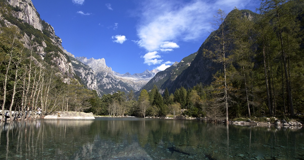 scorcio della Val di Mello