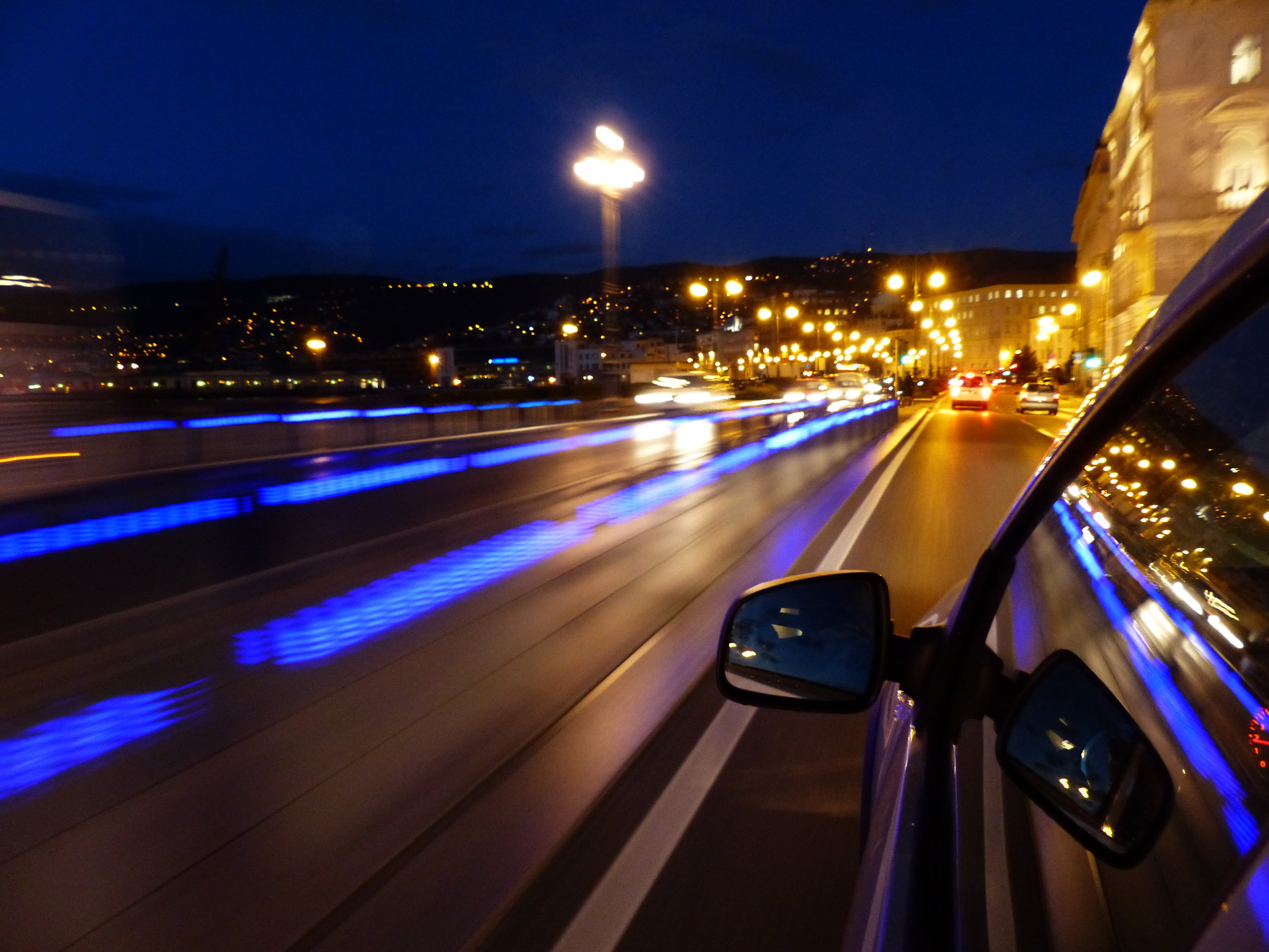 Trieste by night