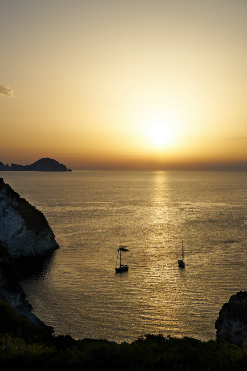 Sunset at Ponza