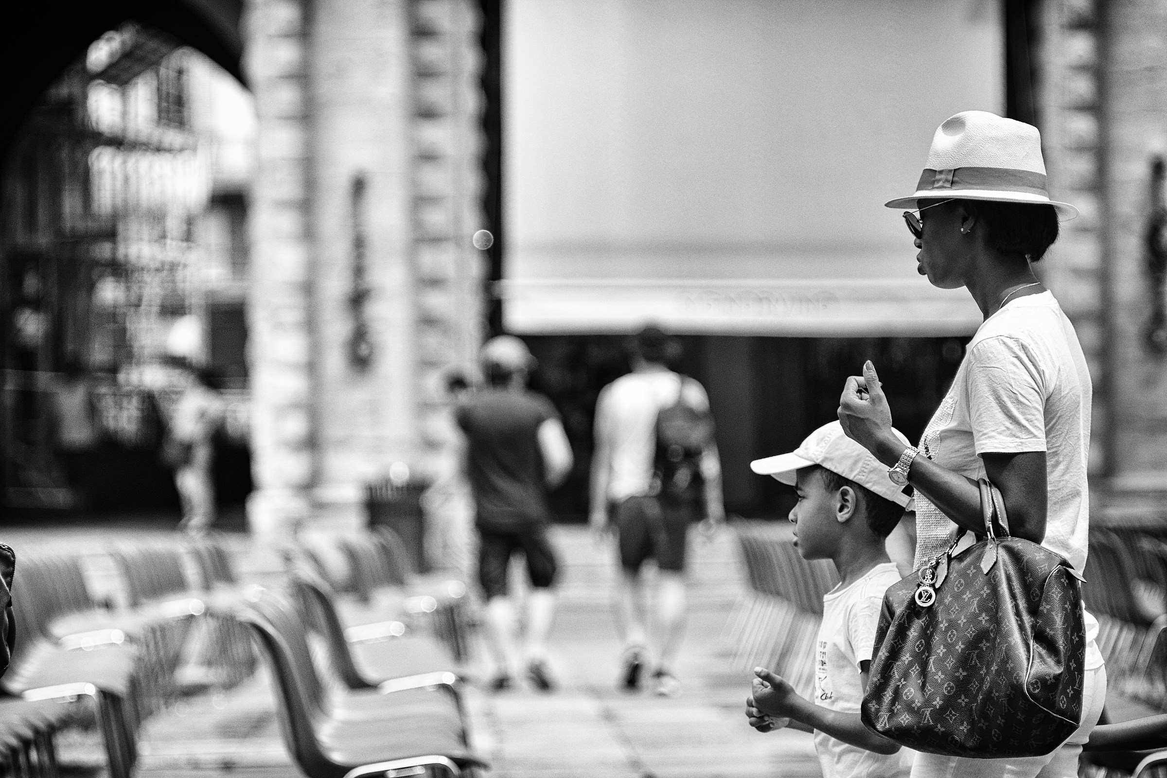 Lady and minigentleman