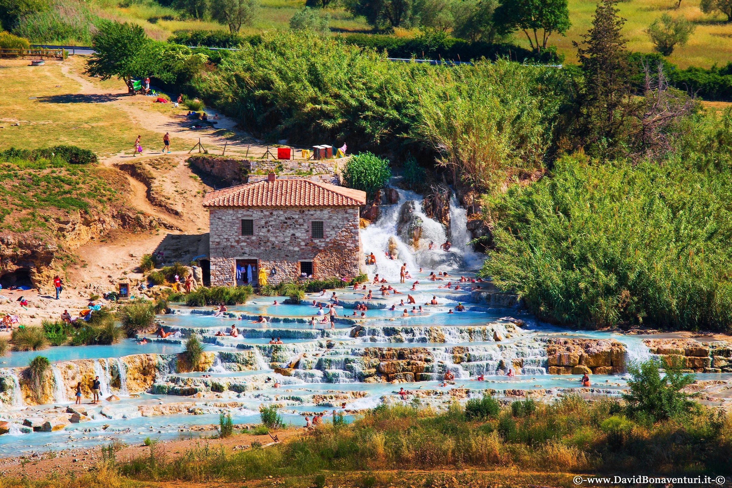 Terme di Saturnia - Molino Falls